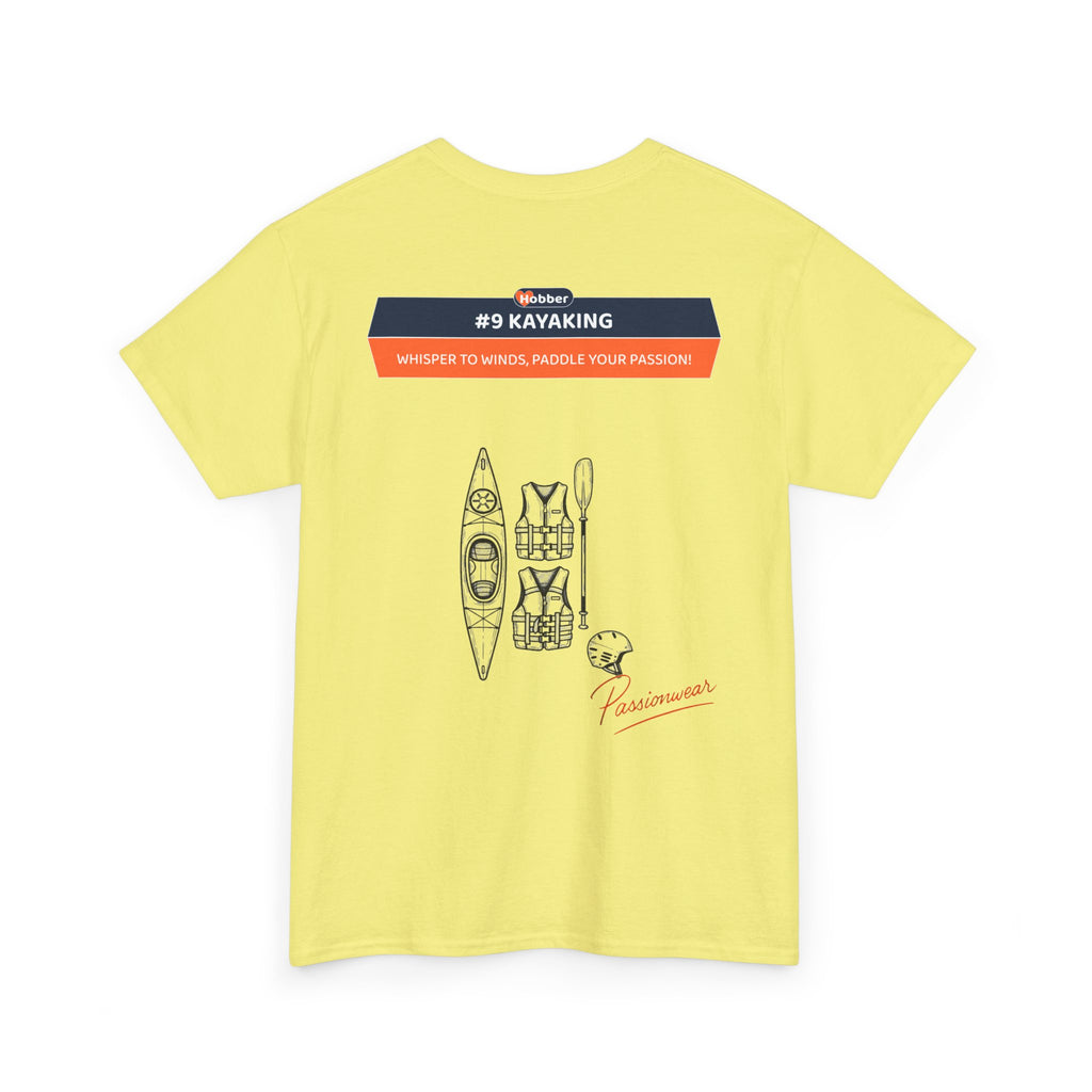 Hobber Unisex Sports & Adventure T-Shirt, #9 Kayaking