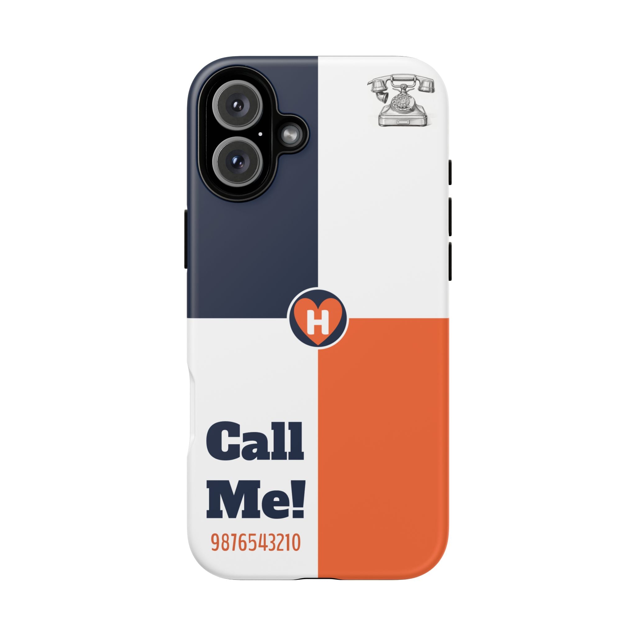Hobber CallMe: Stylish Phone Case for Tough Protection, Customizable Cover, Durable Design