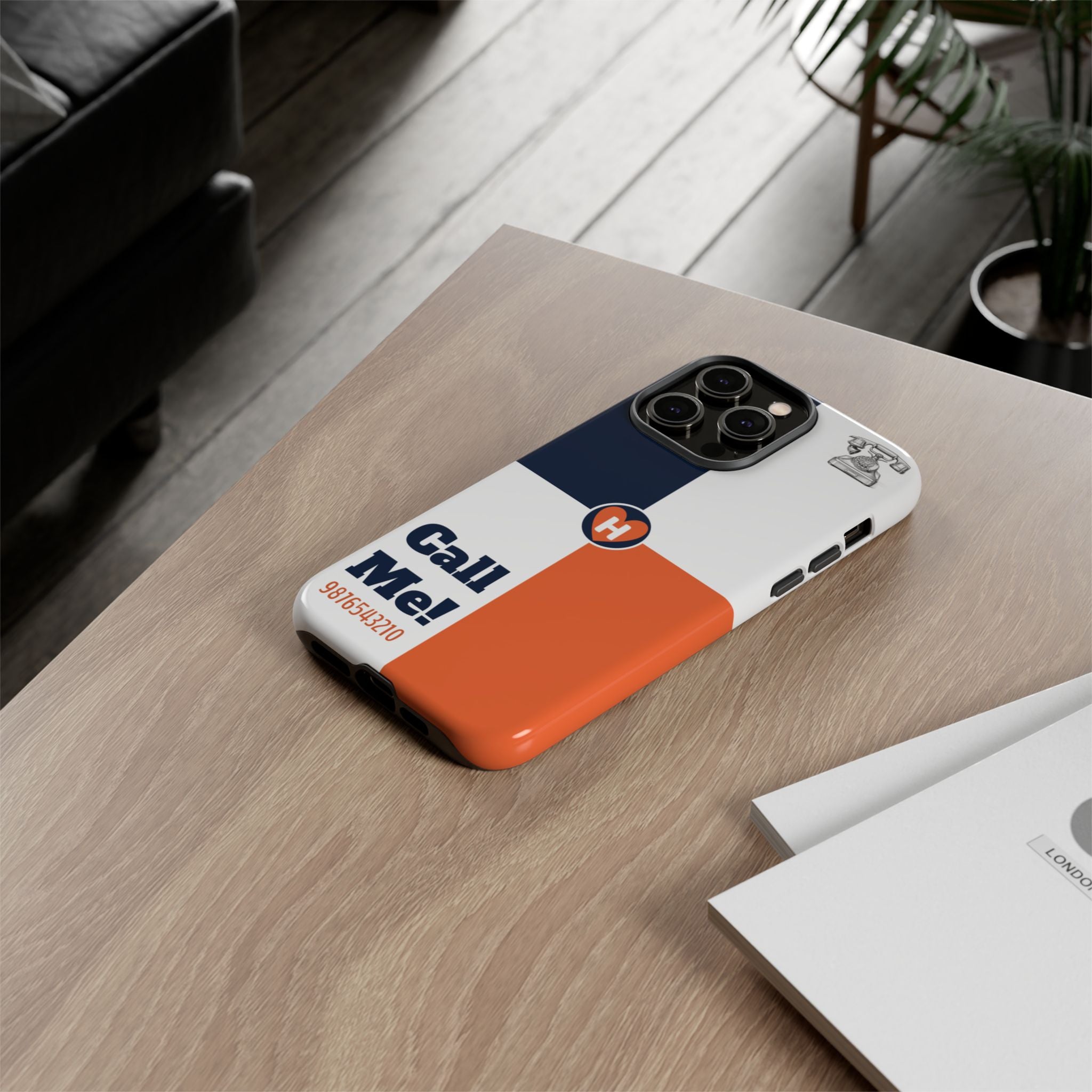 Hobber CallMe: Stylish Phone Case for Tough Protection, Customizable Cover, Durable Design
