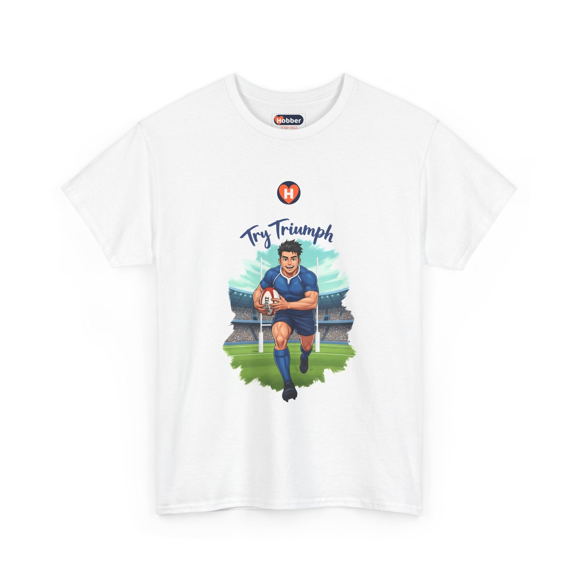 Hobber Mens Sports & Adventure T-Shirt, #24 Rugby