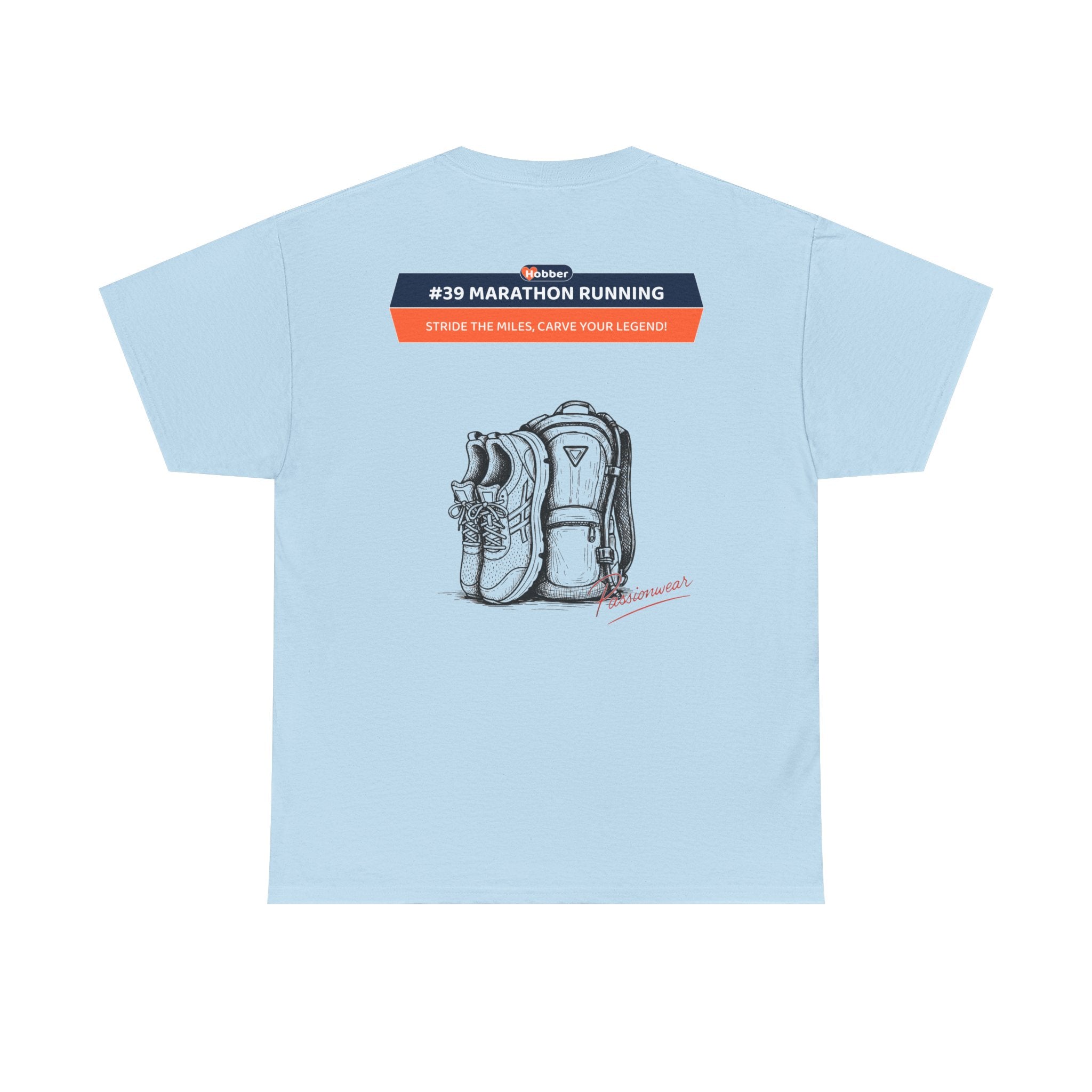 Hobber Unisex Sports & Adventure T-Shirt, #39 Marathon running