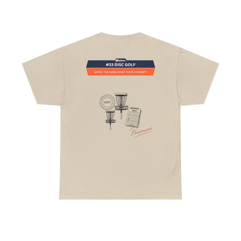 Hobber Unisex Sports & Adventure T-Shirt, #33 Disc golf