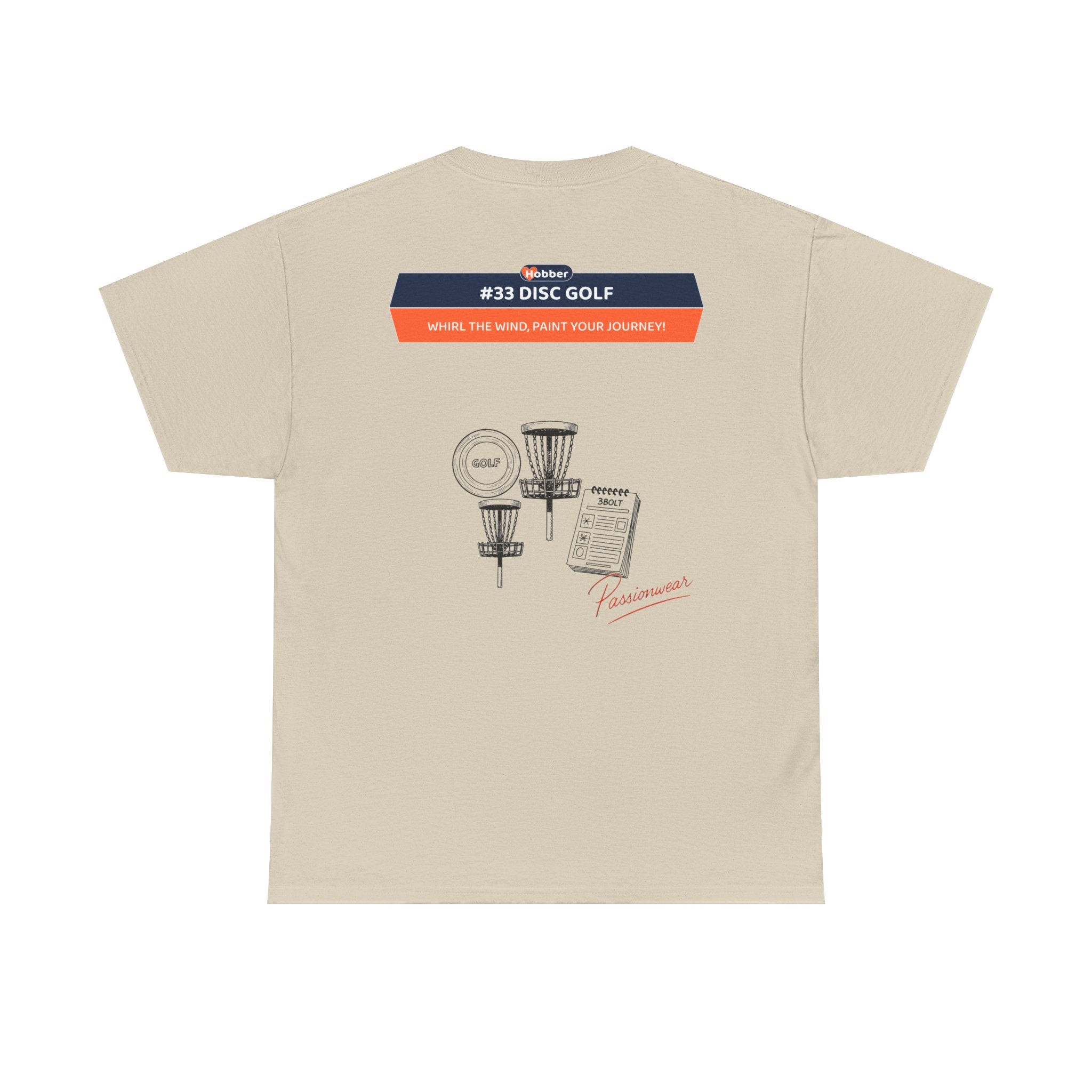 Hobber Unisex Sports & Adventure T-Shirt, #33 Disc golf
