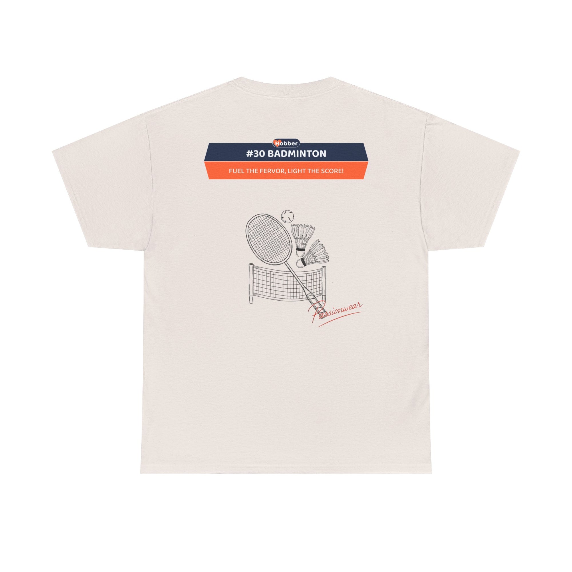 Hobber Unisex Sports & Adventure T-Shirt, #30 Badminton