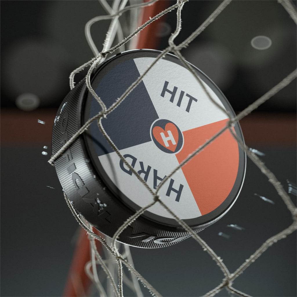 Hobber HitHard : Hockey Puck for Fans, Players & Team Spirit Moments