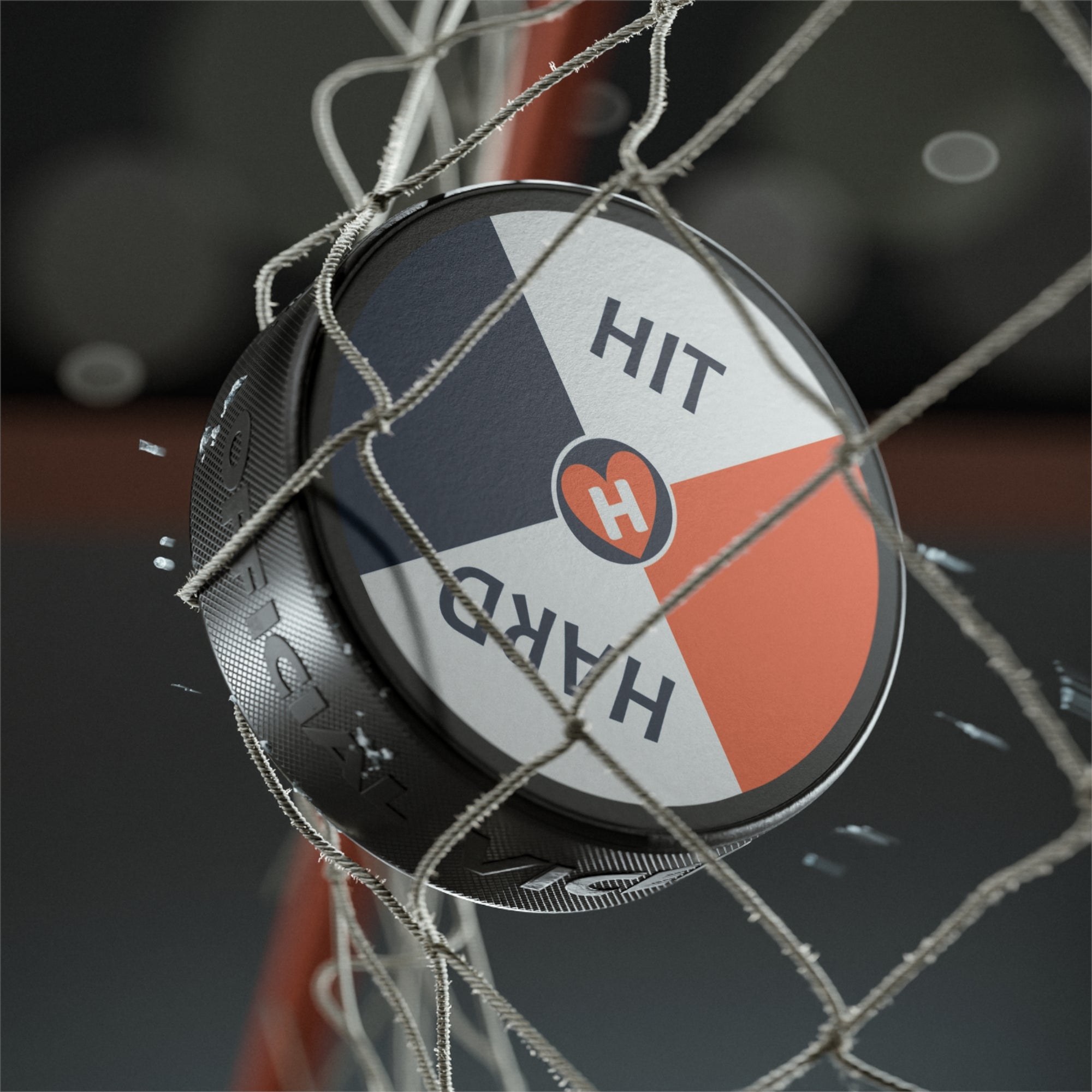 Hobber HitHard : Hockey Puck for Fans, Players & Team Spirit Moments