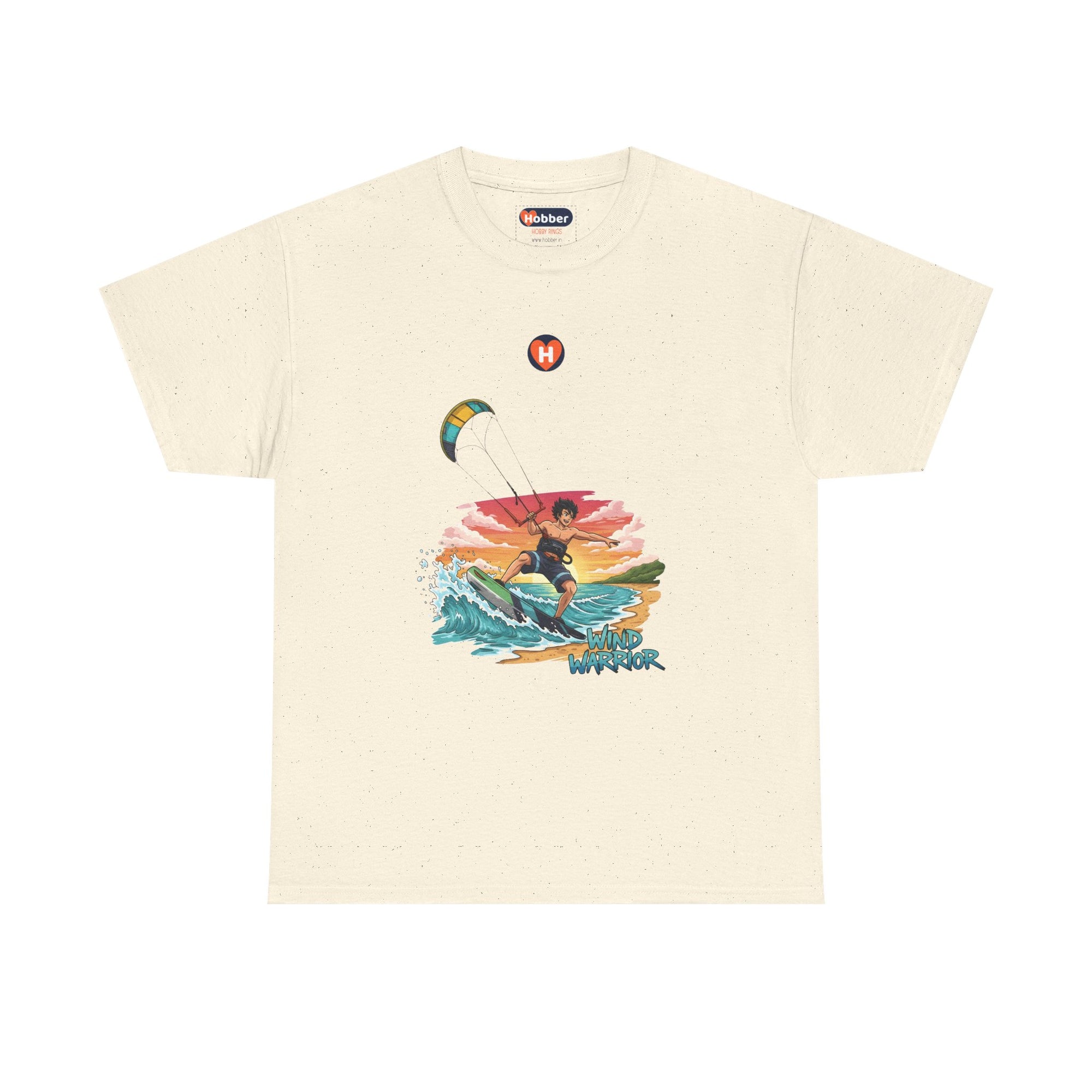 Hobber Mens Sports & Adventure T-Shirt, #14 Kiteboarding
