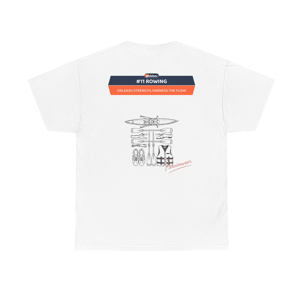 Hobber Mens Sports & Adventure T-Shirt, #11 Rowing