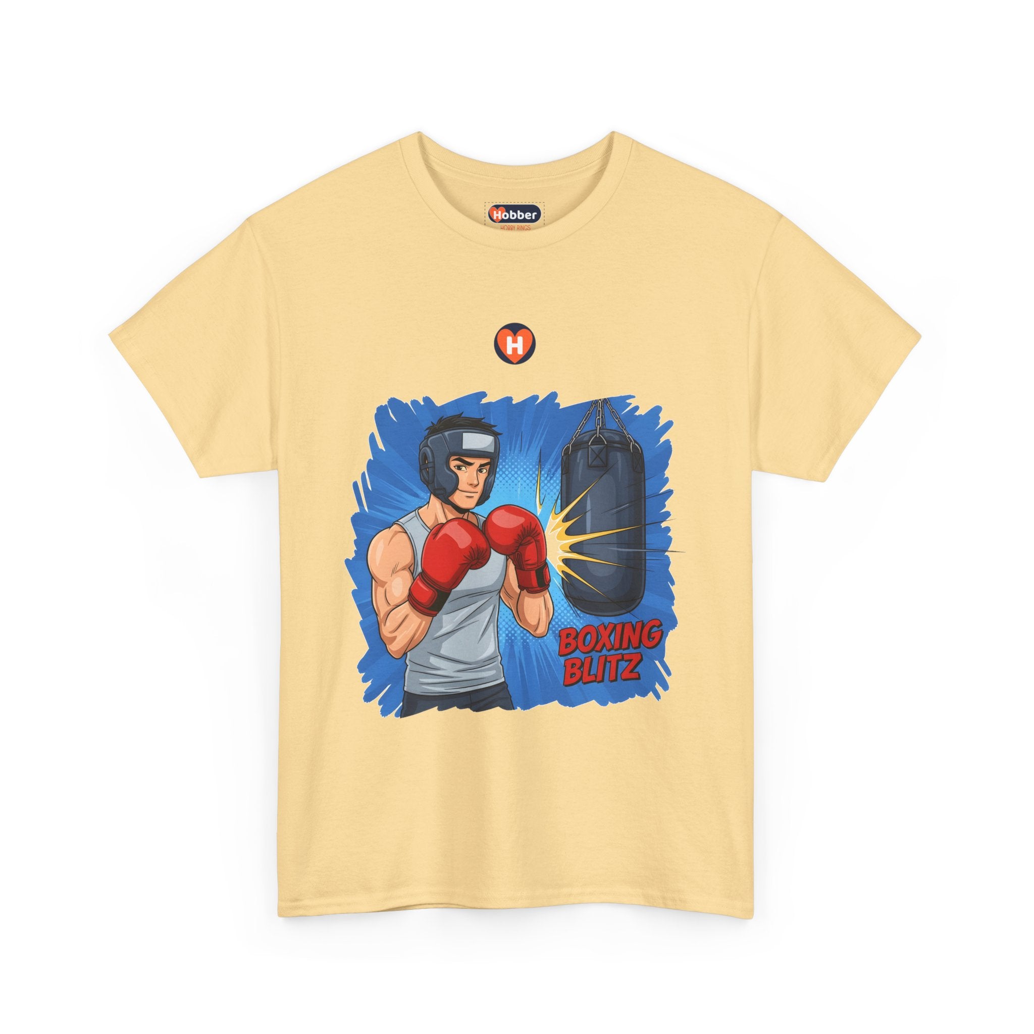 Hobber Mens Sports & Adventure T-Shirt, #47 Boxing