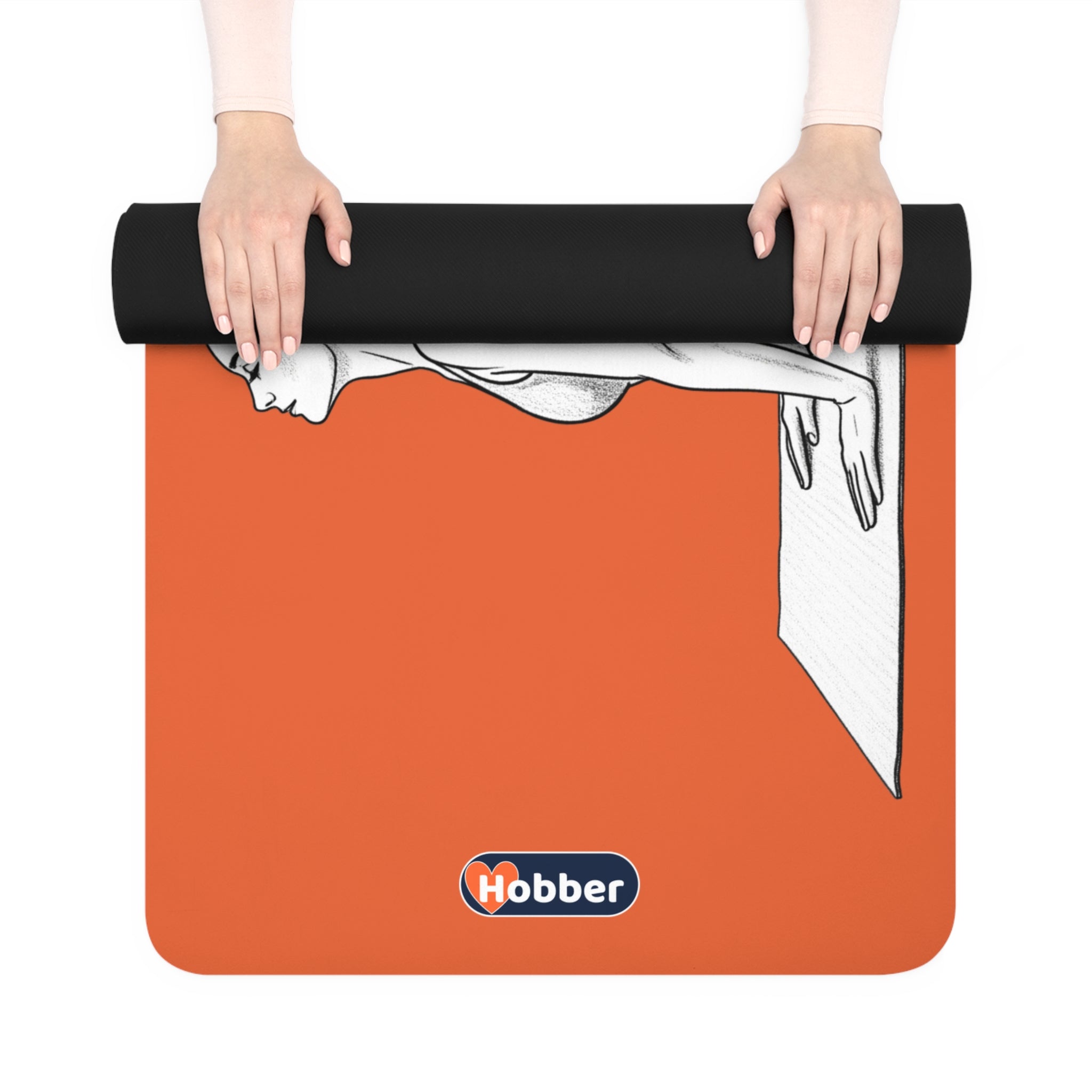 Hobber AsanaFlow Rubber Yoga Mat, Eco-Friendly Fitness Gear, Exercise Yoga Mat