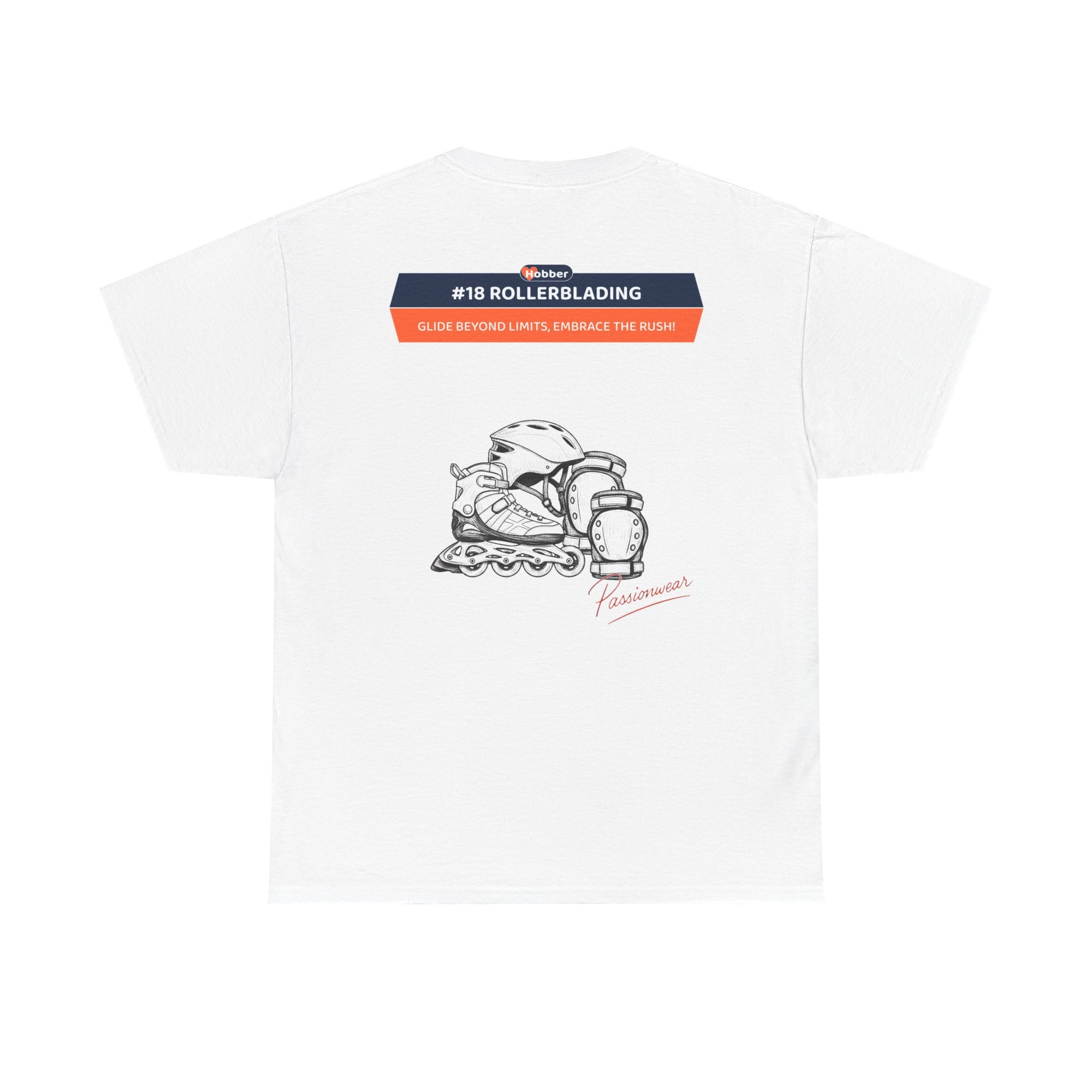 Hobber Unisex Sports & Adventure T-Shirt, #18 Rollerblading