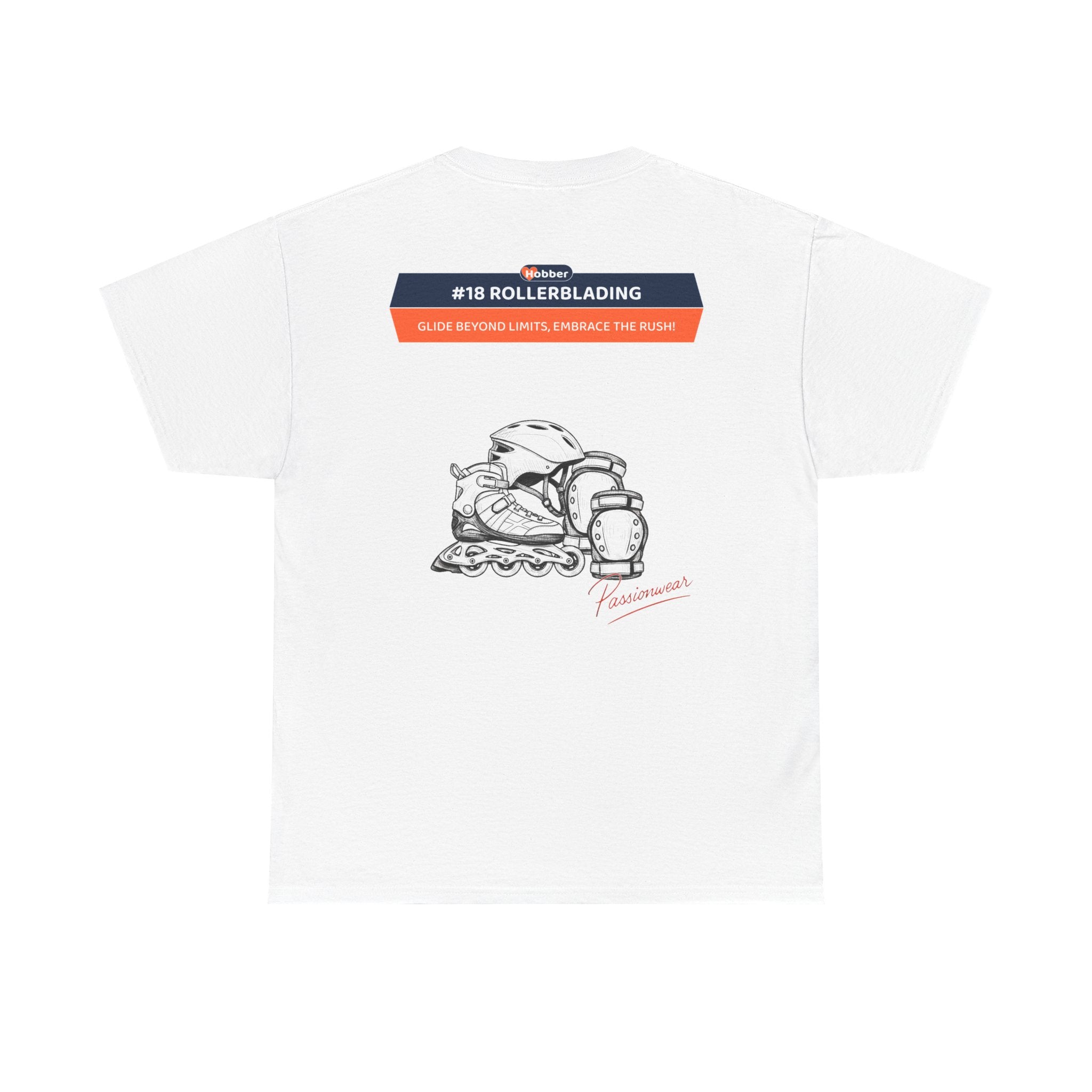 Hobber Unisex Sports & Adventure T-Shirt, #18 Rollerblading