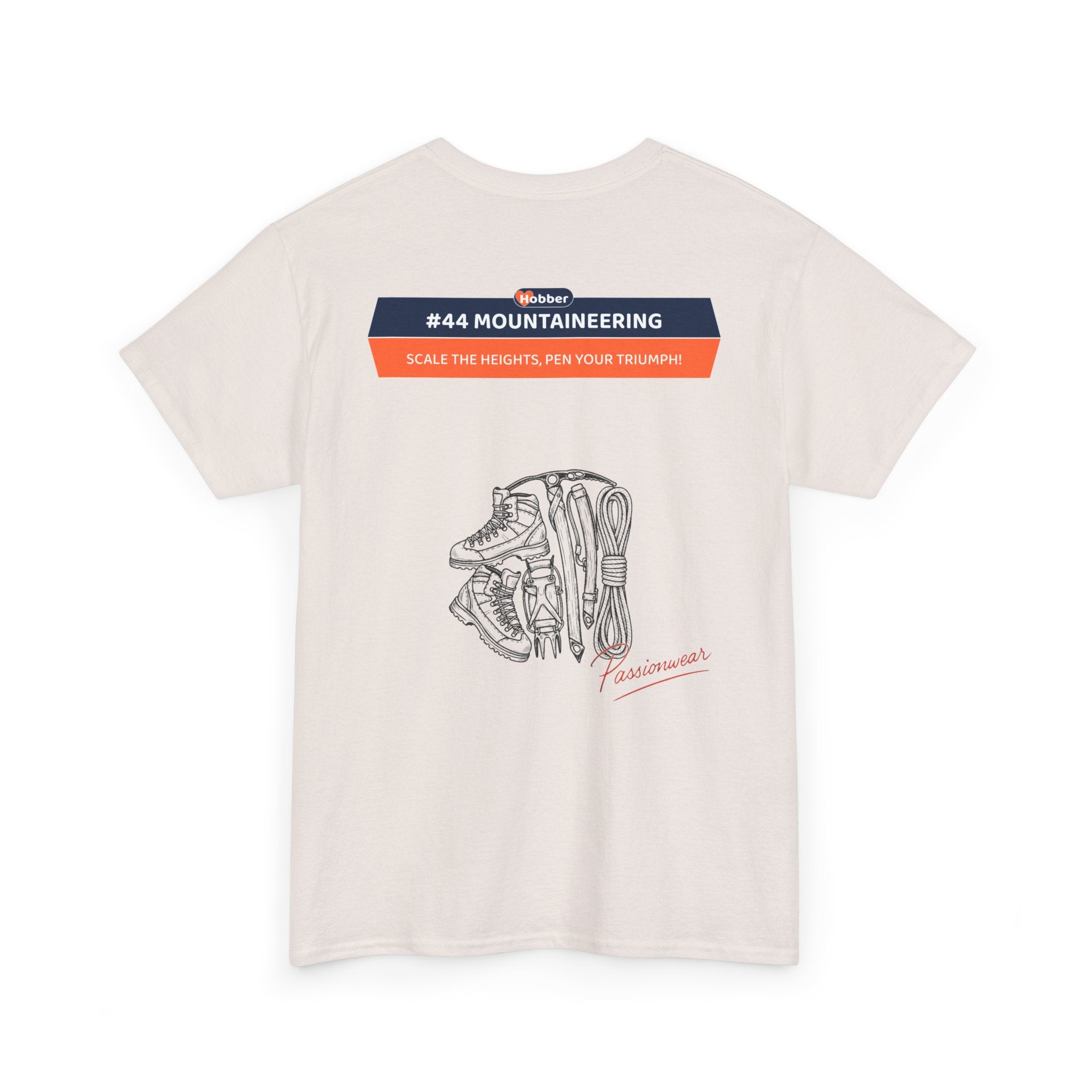 Hobber Mens Sports & Adventure T-Shirt, #44 Mountaineering