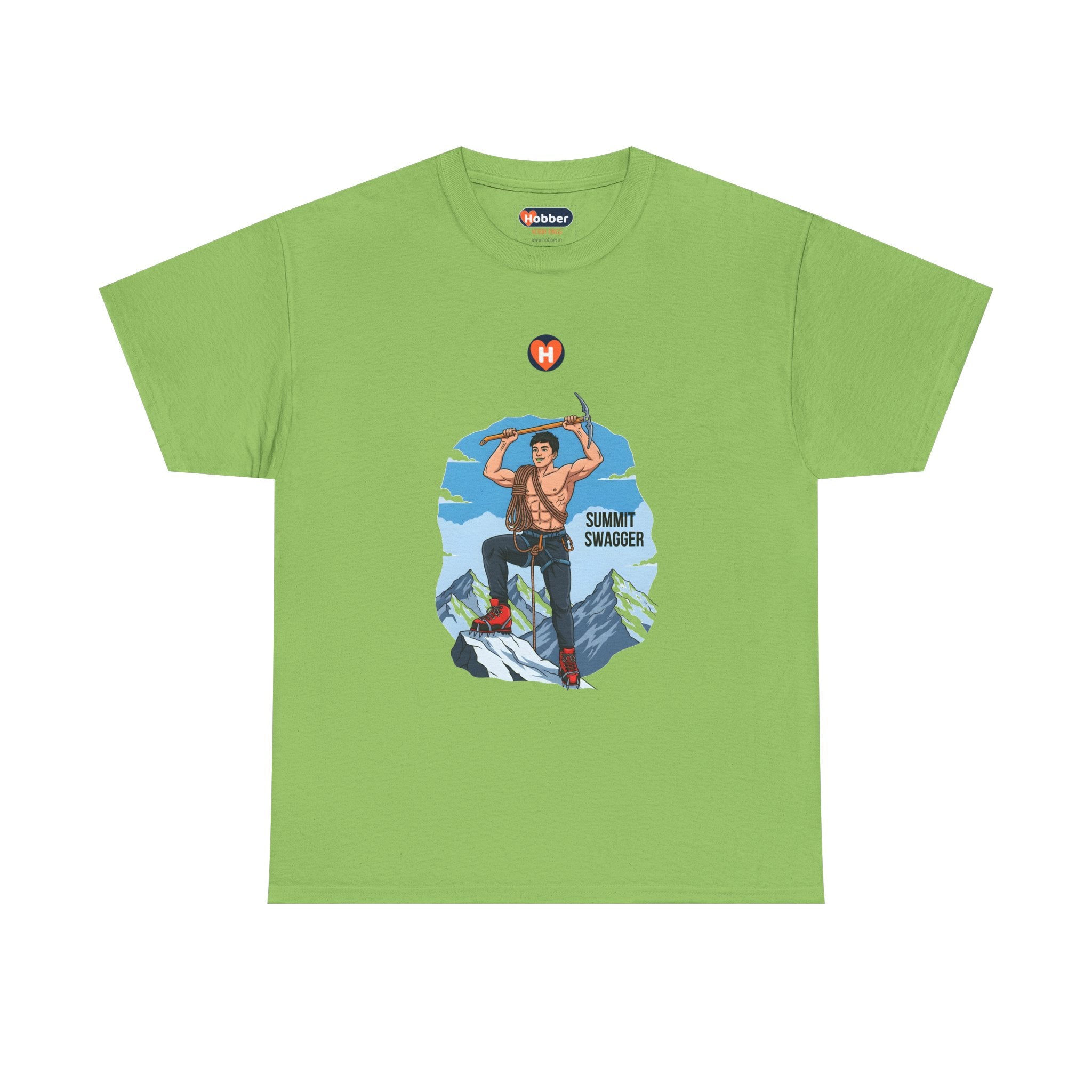 Hobber Mens Sports & Adventure T-Shirt, #44 Mountaineering