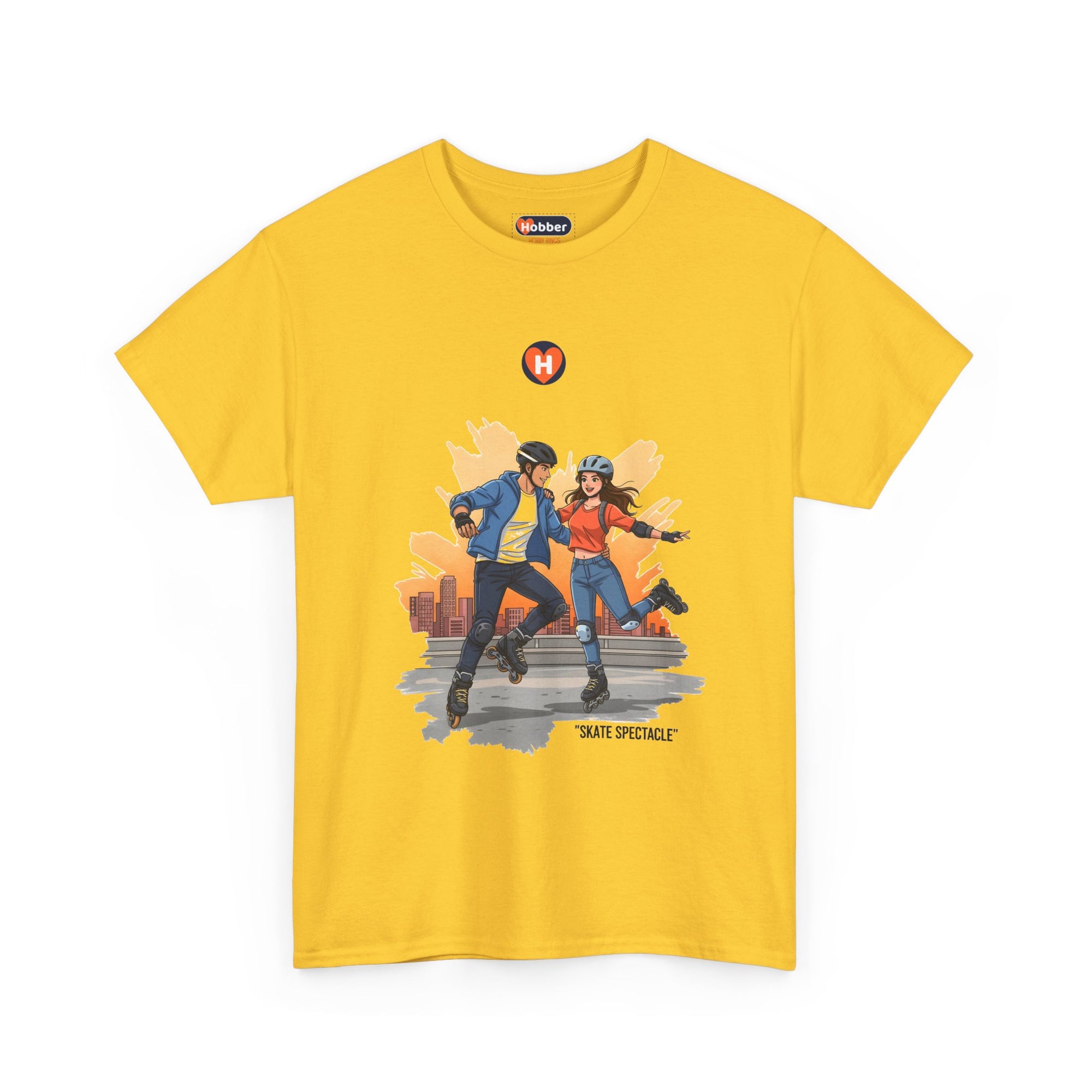 Hobber Unisex Sports & Adventure T-Shirt, #16 Skating (Roller)