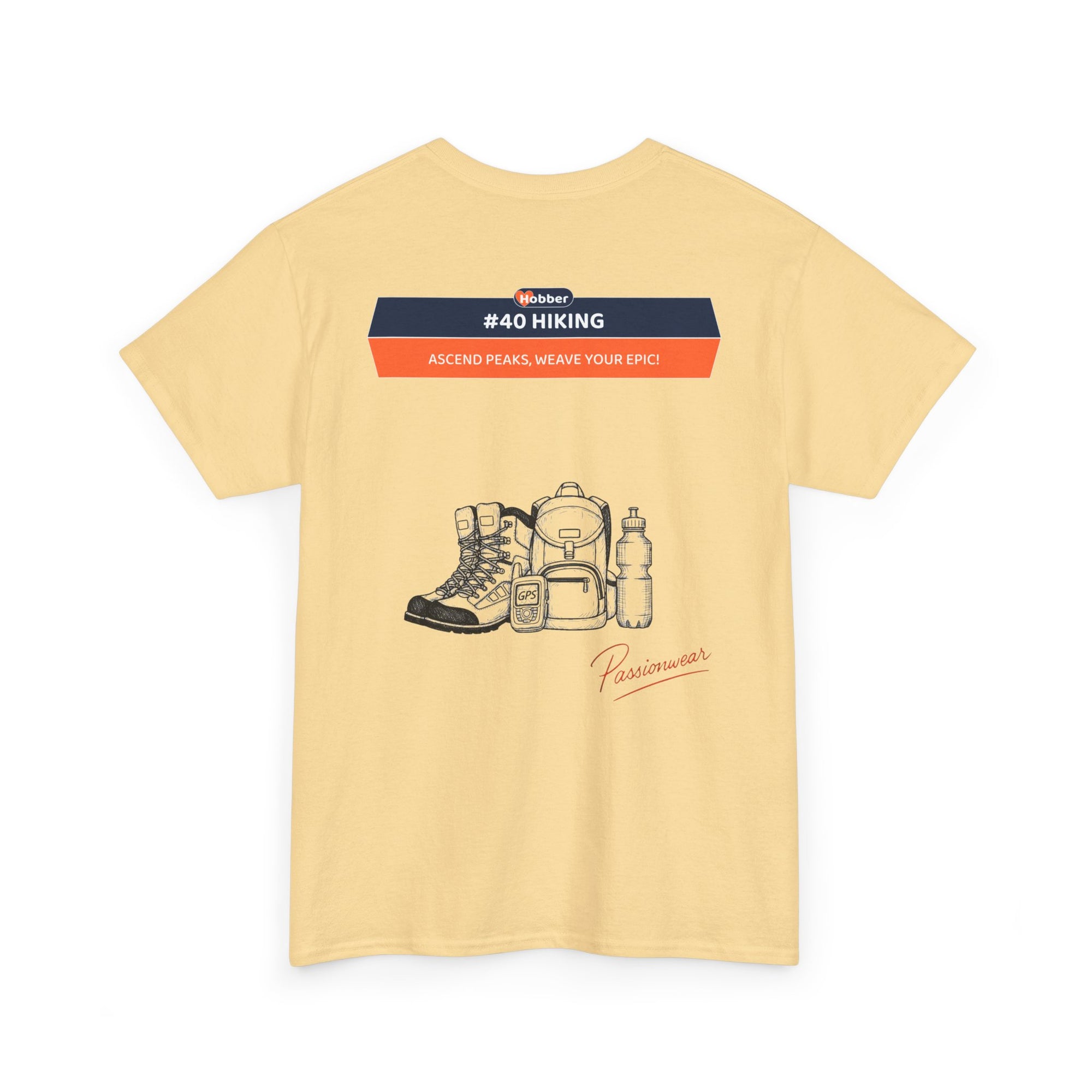 Hobber Unisex Sports & Adventure T-Shirt, #40 Hiking