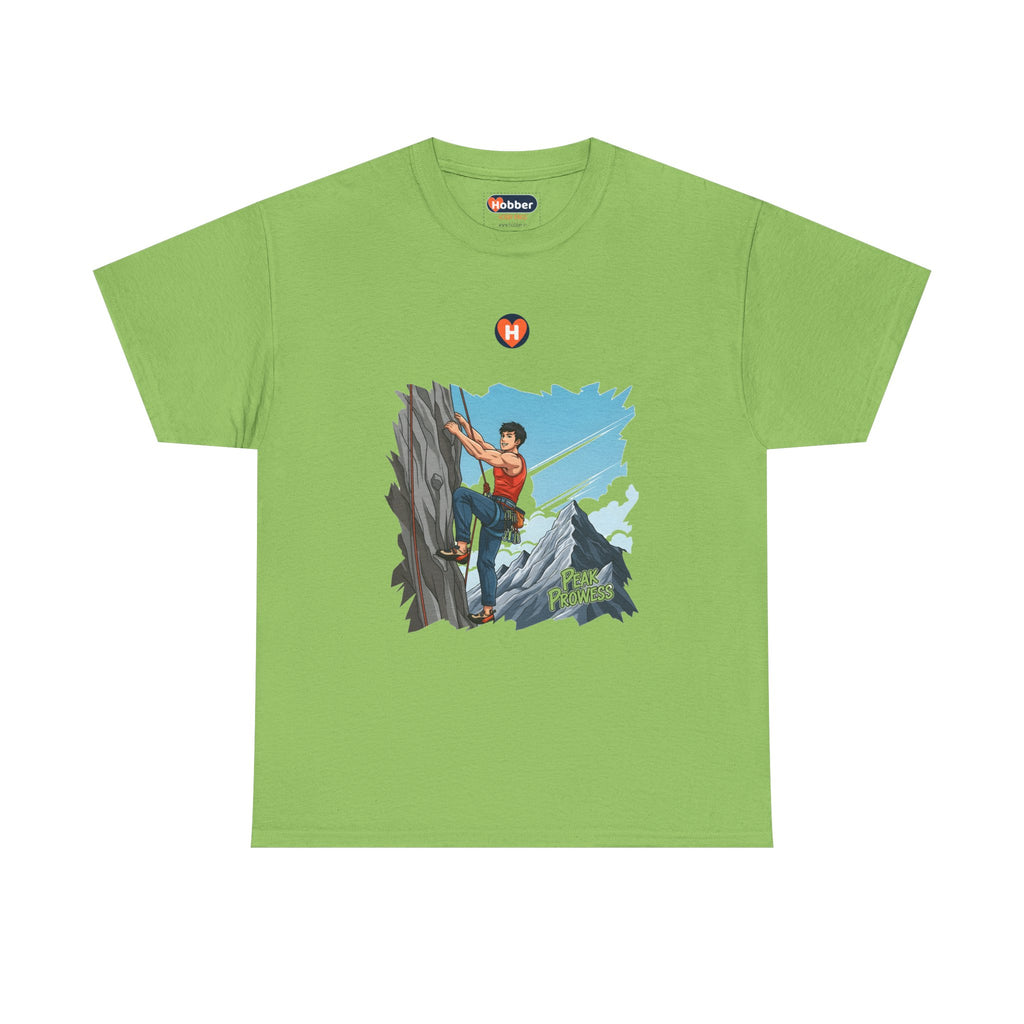 Hobber Mens Sports & Adventure T-Shirt, #43 Climbing (Rock)