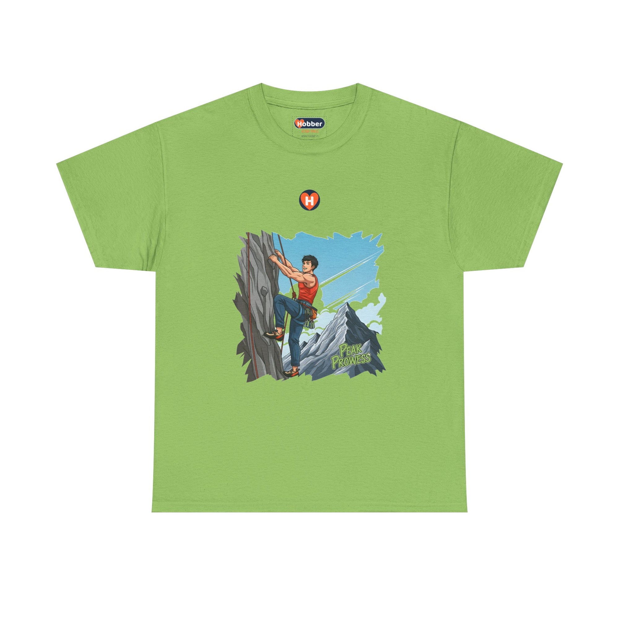Hobber Mens Sports & Adventure T-Shirt, #43 Climbing (Rock)