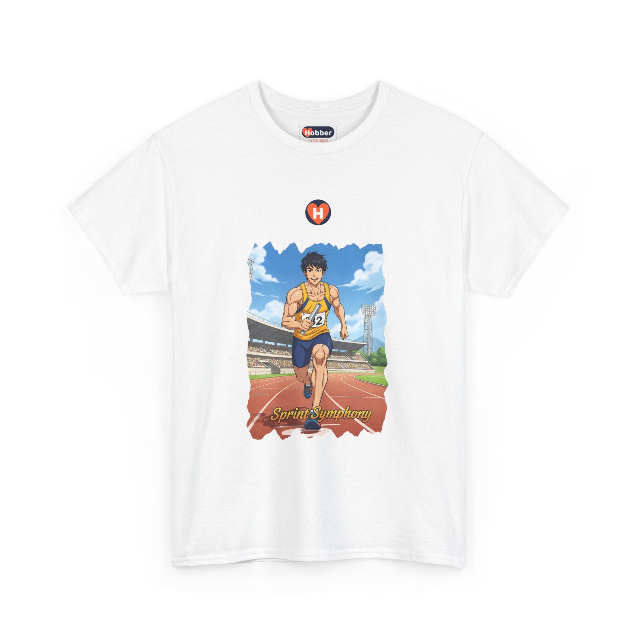 Hobber Mens Sports & Adventure T-Shirt, #37 Track & field