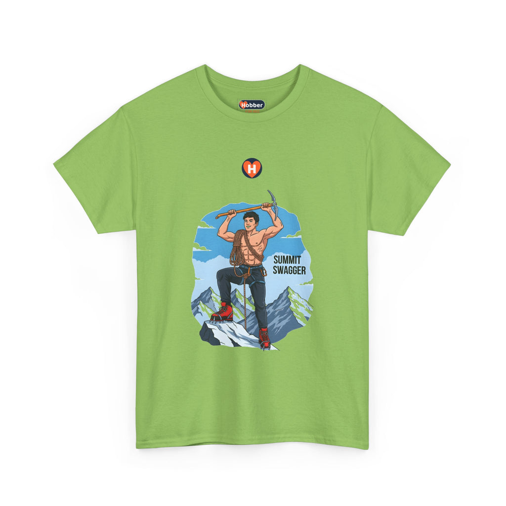 Hobber Mens Sports & Adventure T-Shirt, #44 Mountaineering