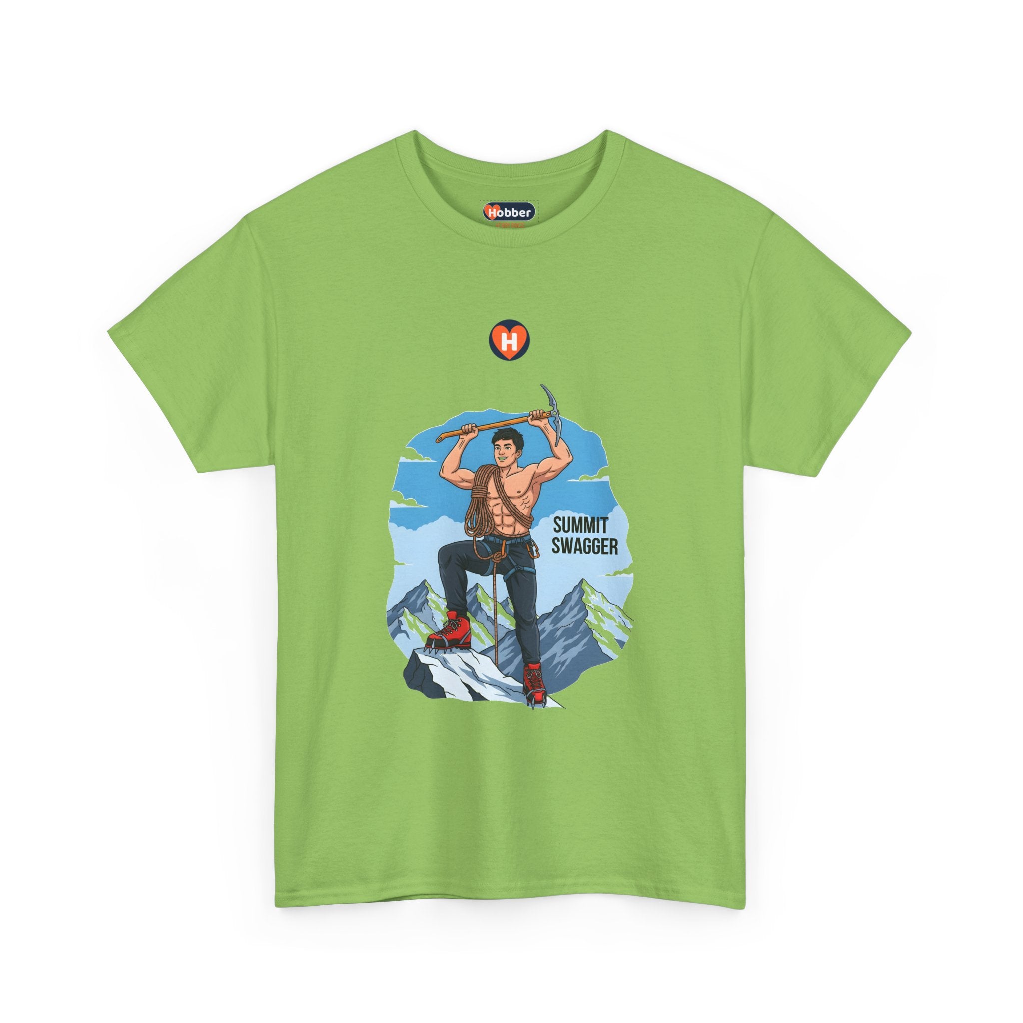 Hobber Mens Sports & Adventure T-Shirt, #44 Mountaineering