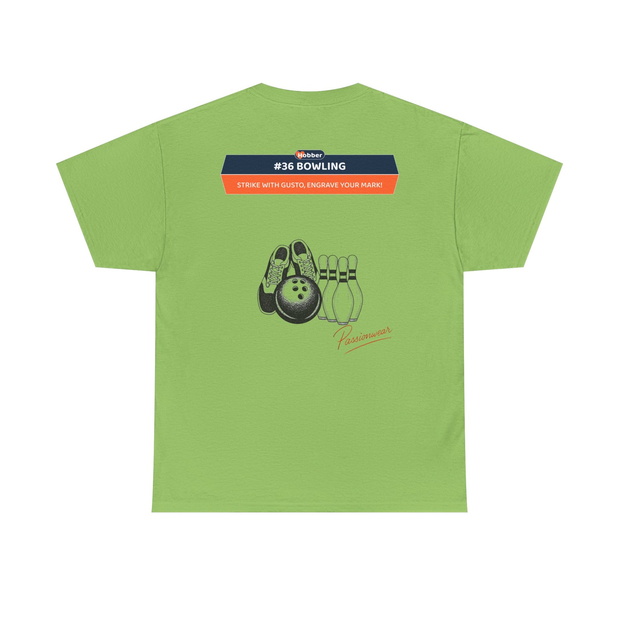 Hobber Unisex Sports & Adventure T-Shirt, #36 Bowling