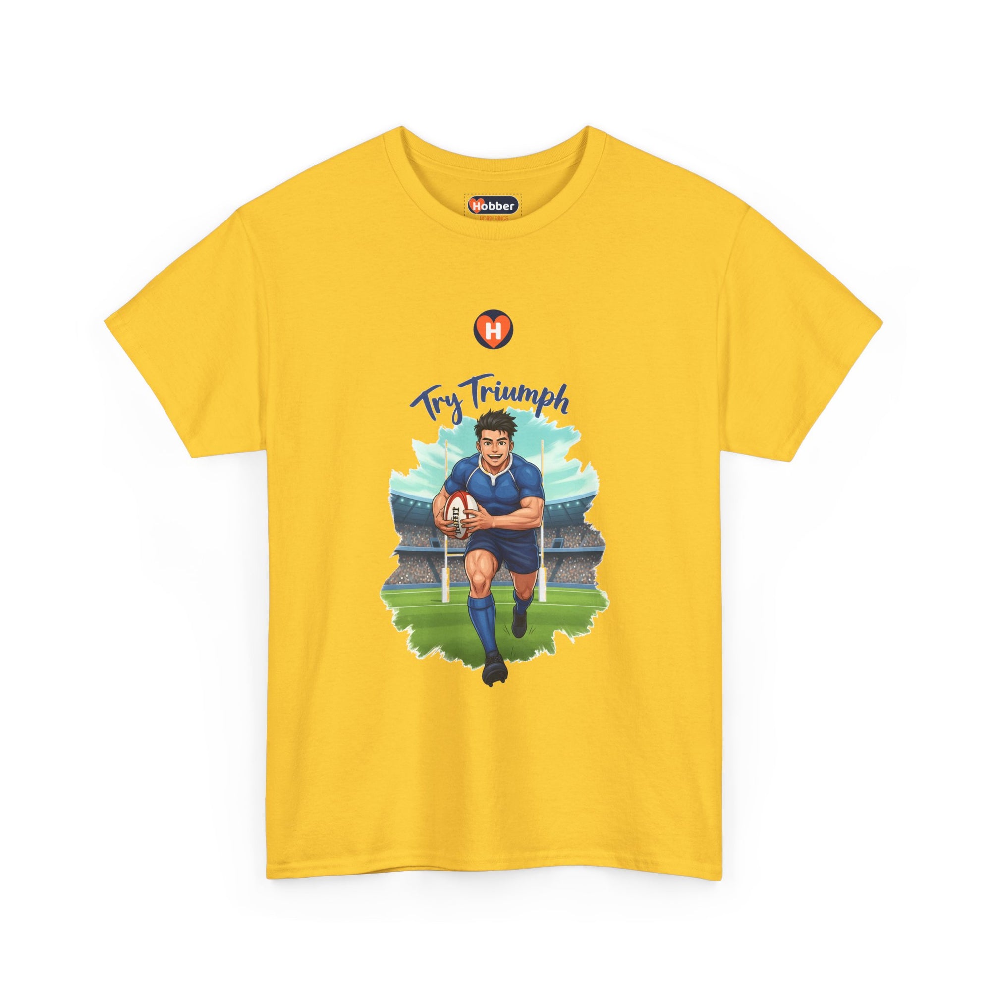 Hobber Mens Sports & Adventure T-Shirt, #24 Rugby