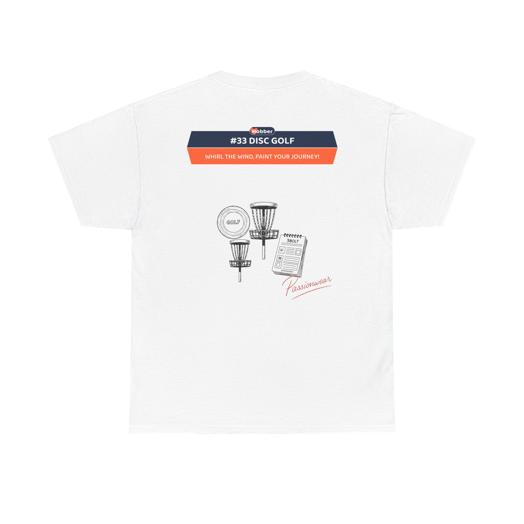 Hobber Unisex Sports & Adventure T-Shirt, #33 Disc golf