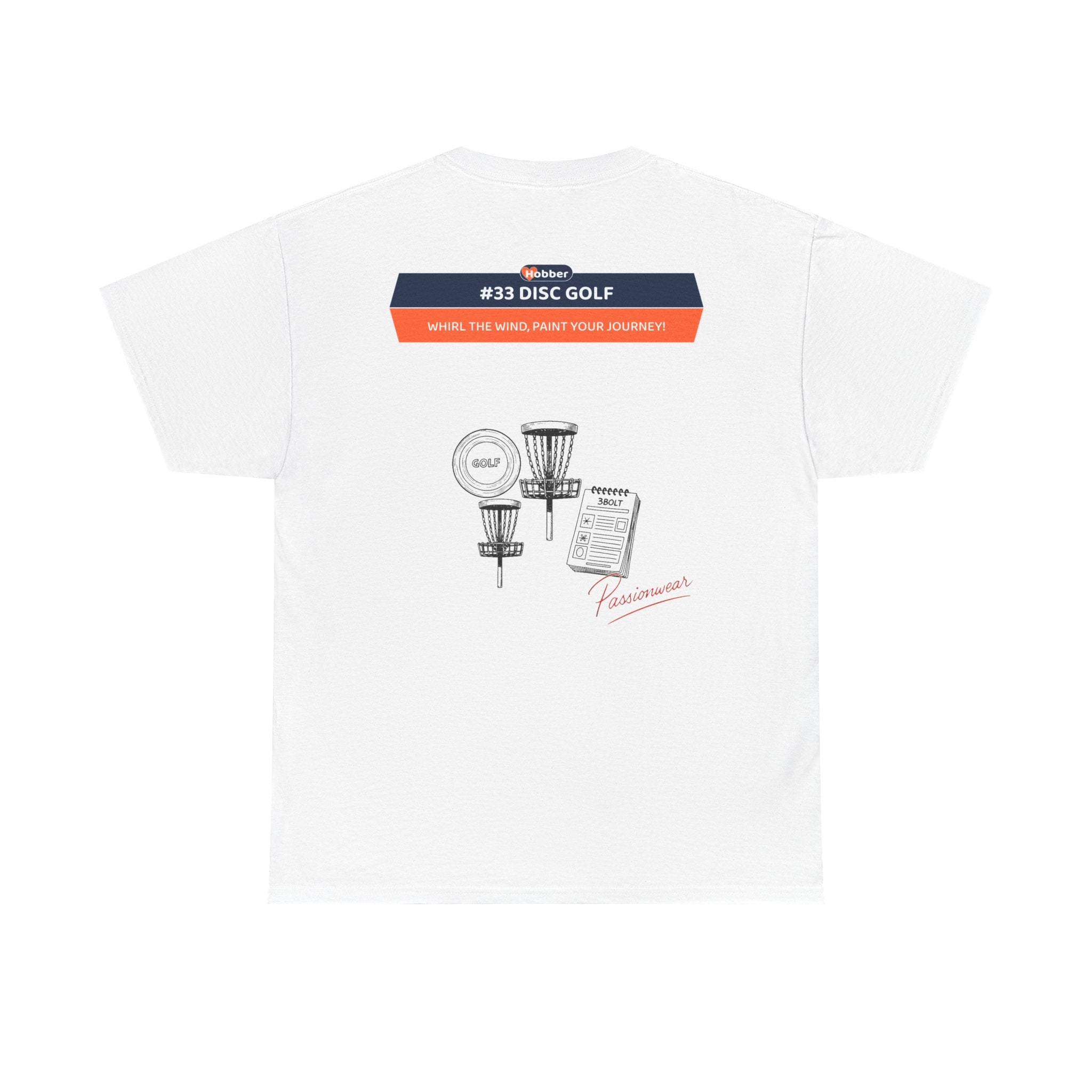 Hobber Unisex Sports & Adventure T-Shirt, #33 Disc golf