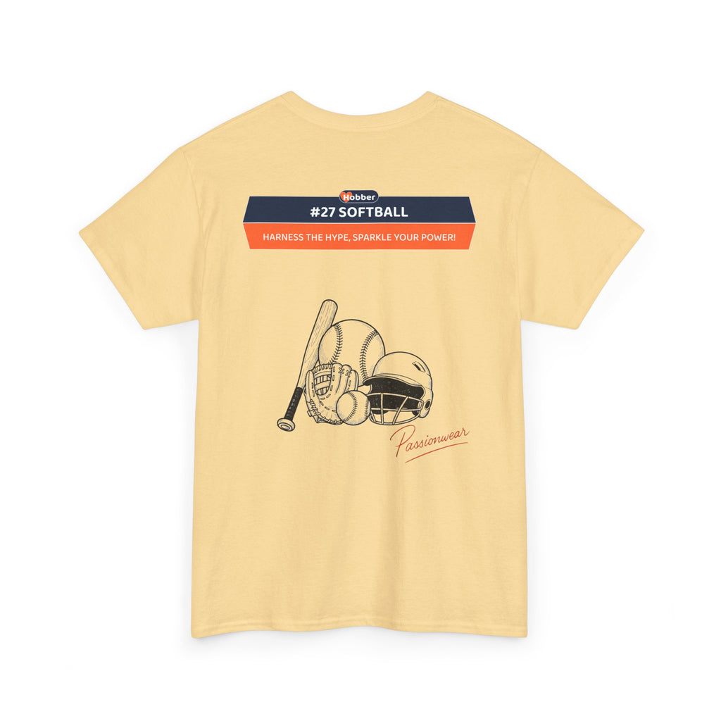 Hobber Unisex Sports & Adventure T-Shirt, #27 Softball