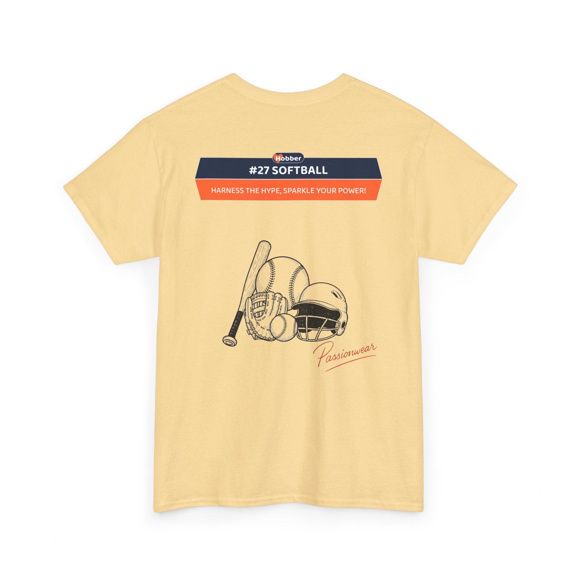 Hobber Unisex Sports & Adventure T-Shirt, #27 Softball
