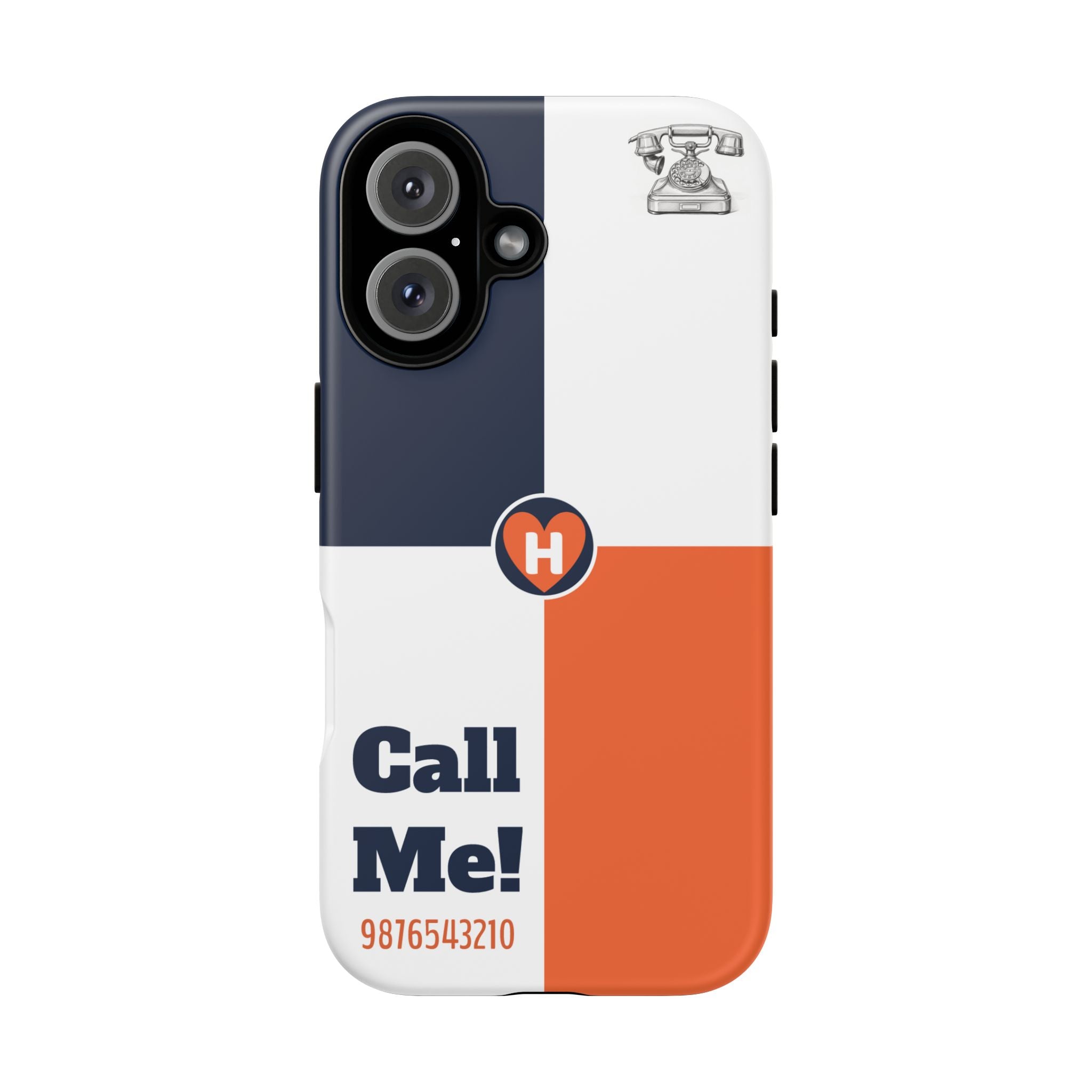 Hobber CallMe: Stylish Phone Case for Tough Protection, Customizable Cover, Durable Design