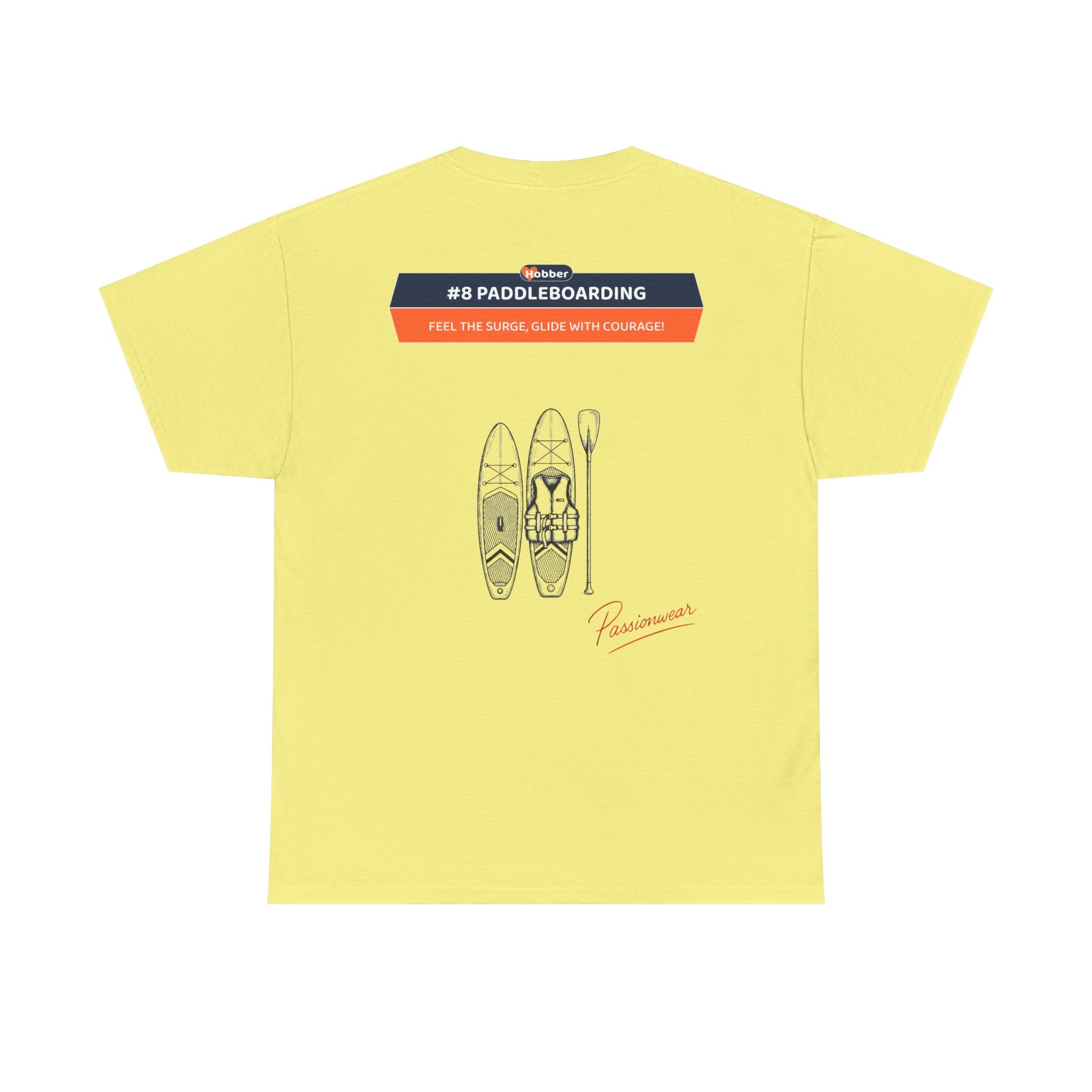 Hobber Unisex Sports & Adventure T-Shirt, #8 Paddleboarding