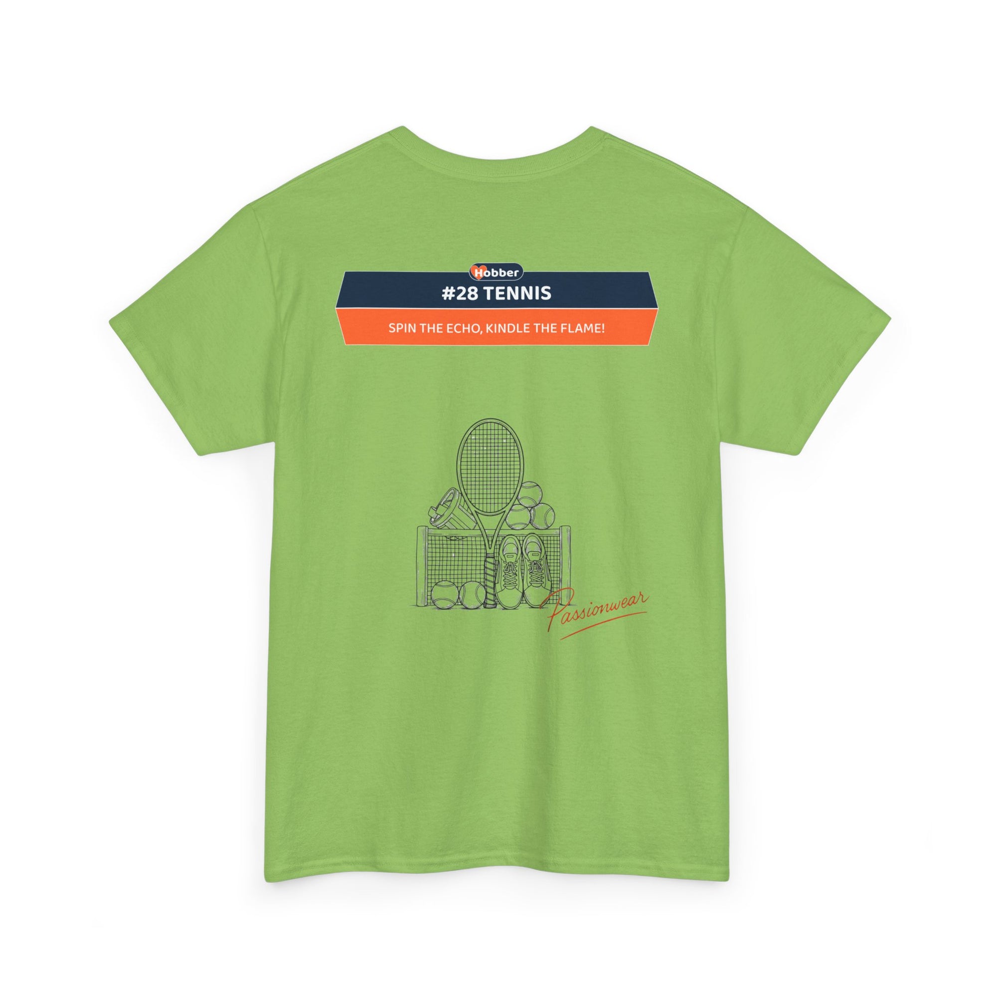 Hobber Unisex Sports & Adventure T-Shirt, #28 Tennis