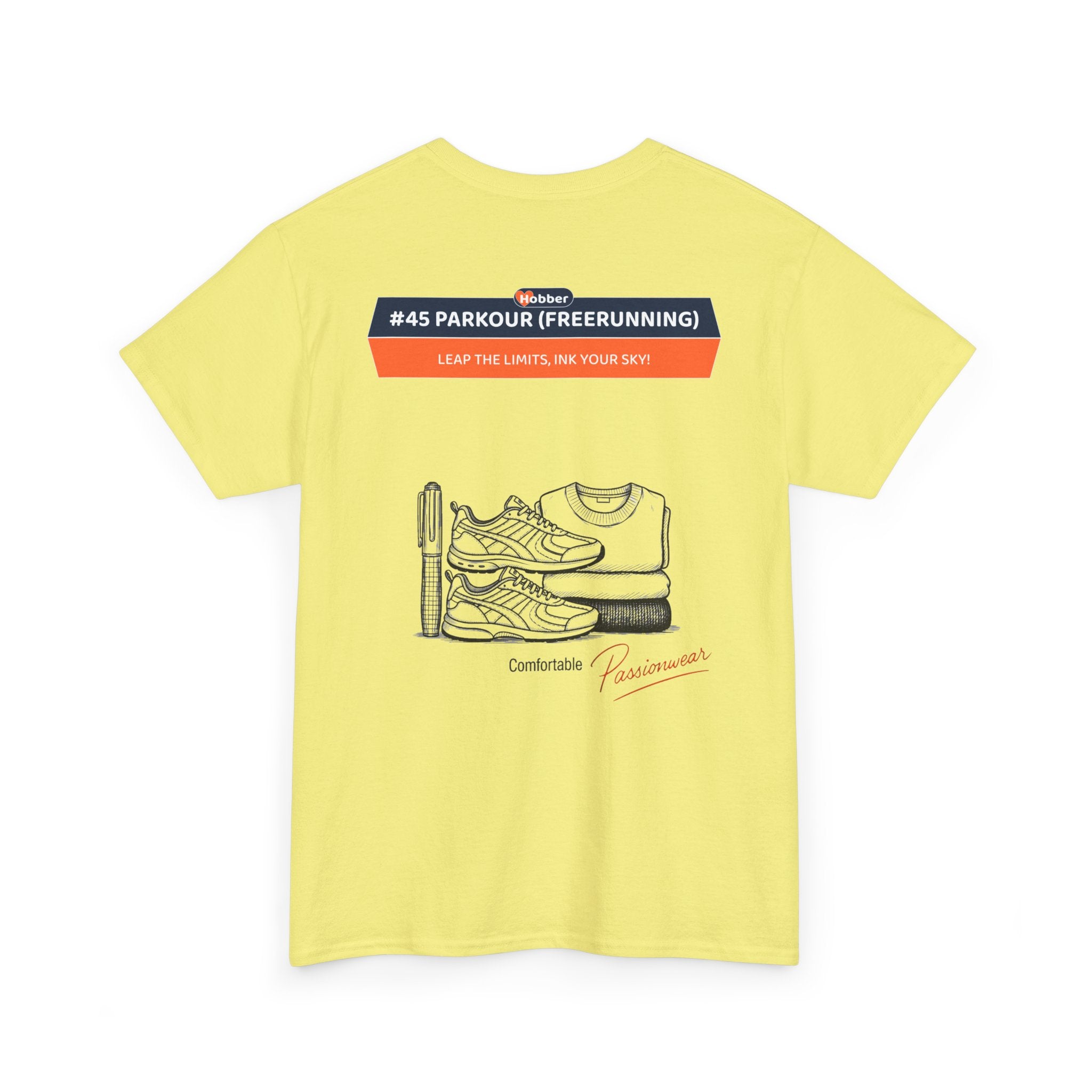 Hobber Mens Sports & Adventure T-Shirt, #45 Parkour (Freerunning)