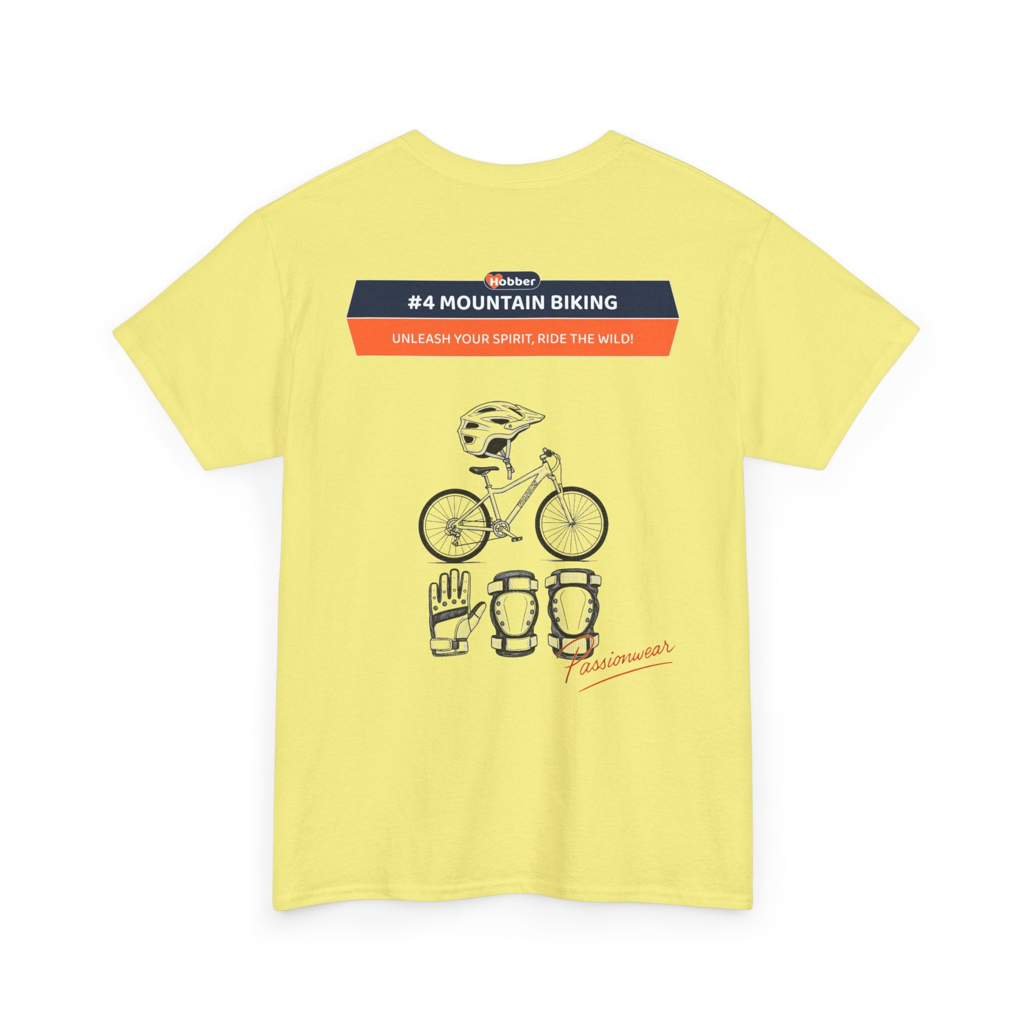 Hobber Mens Sports & Adventure T-Shirt, #4 Mountain biking