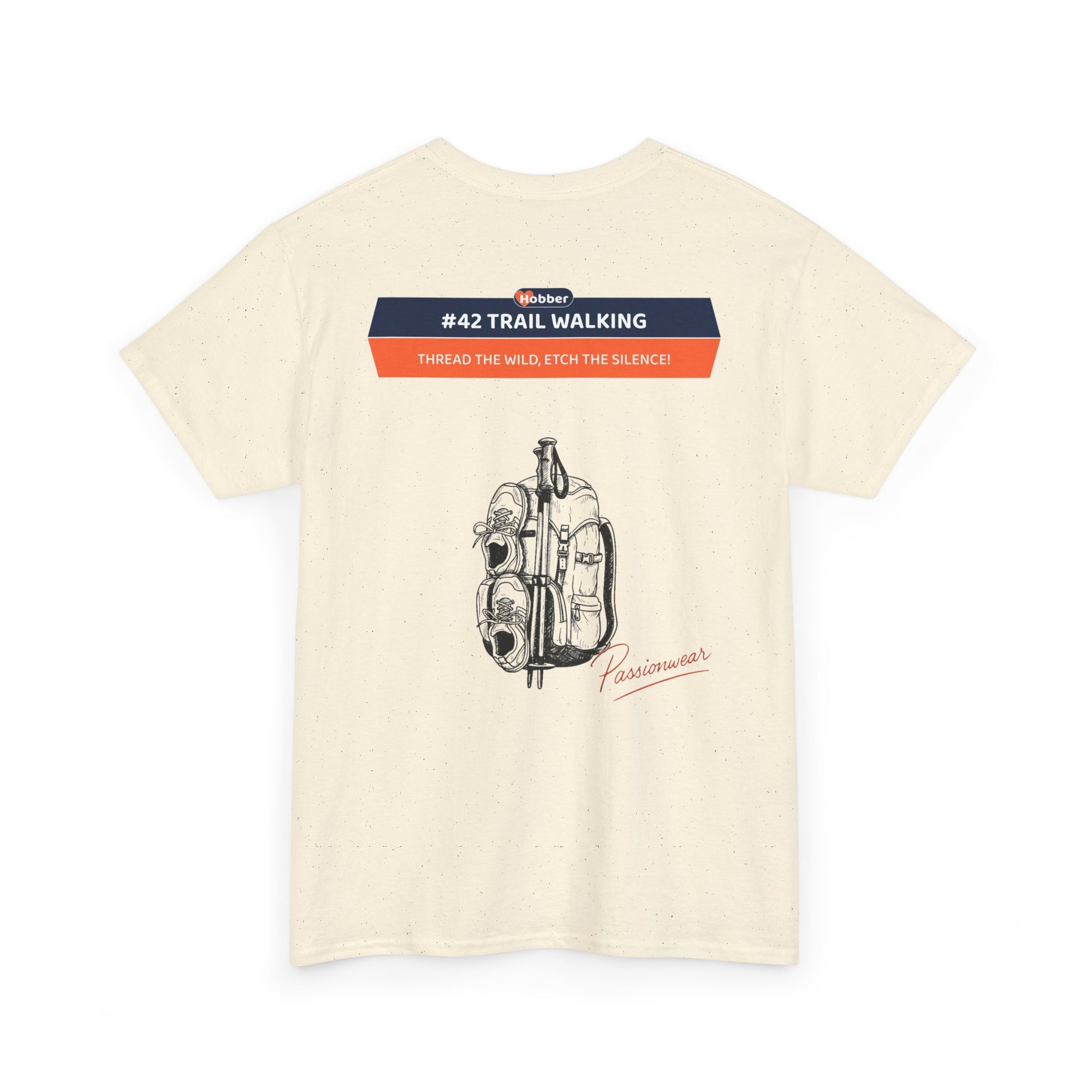 Hobber Unisex Sports & Adventure T-Shirt, #42 Trail walking