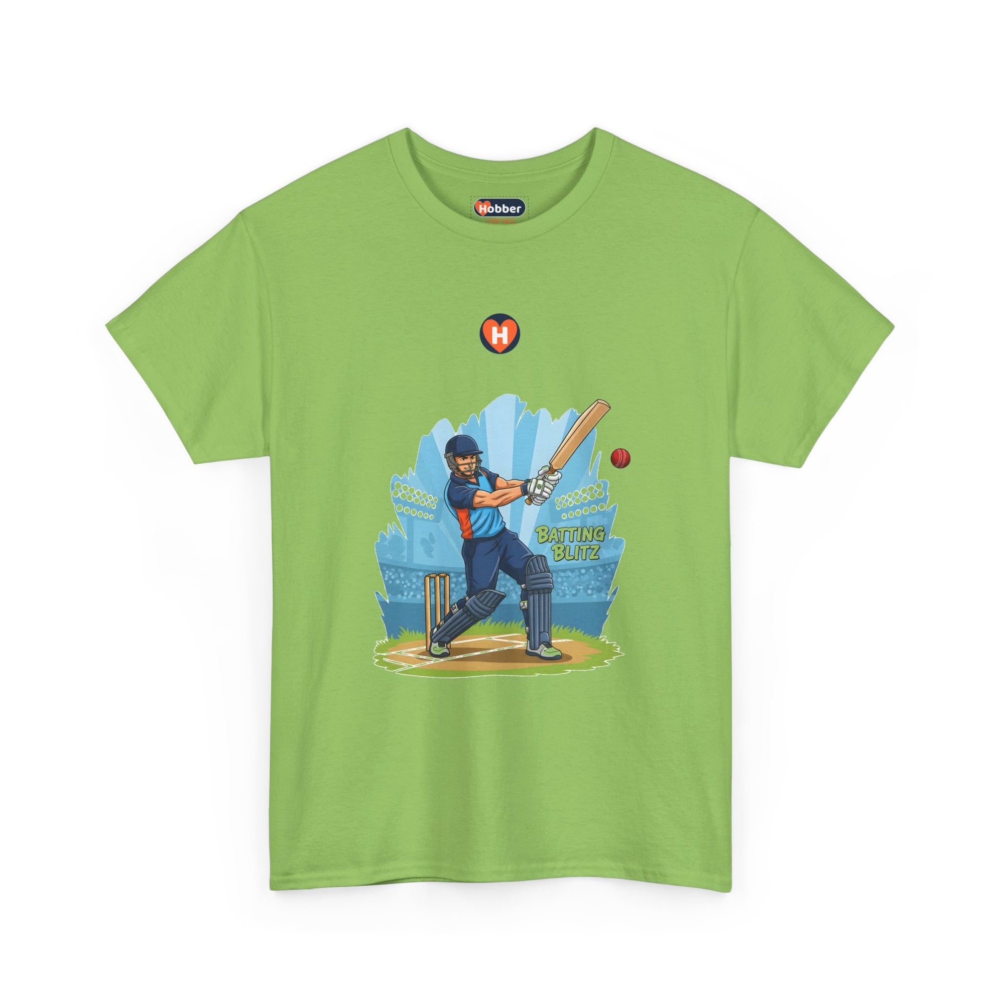 Hobber Mens Sports & Adventure T-Shirt, #25 Cricket