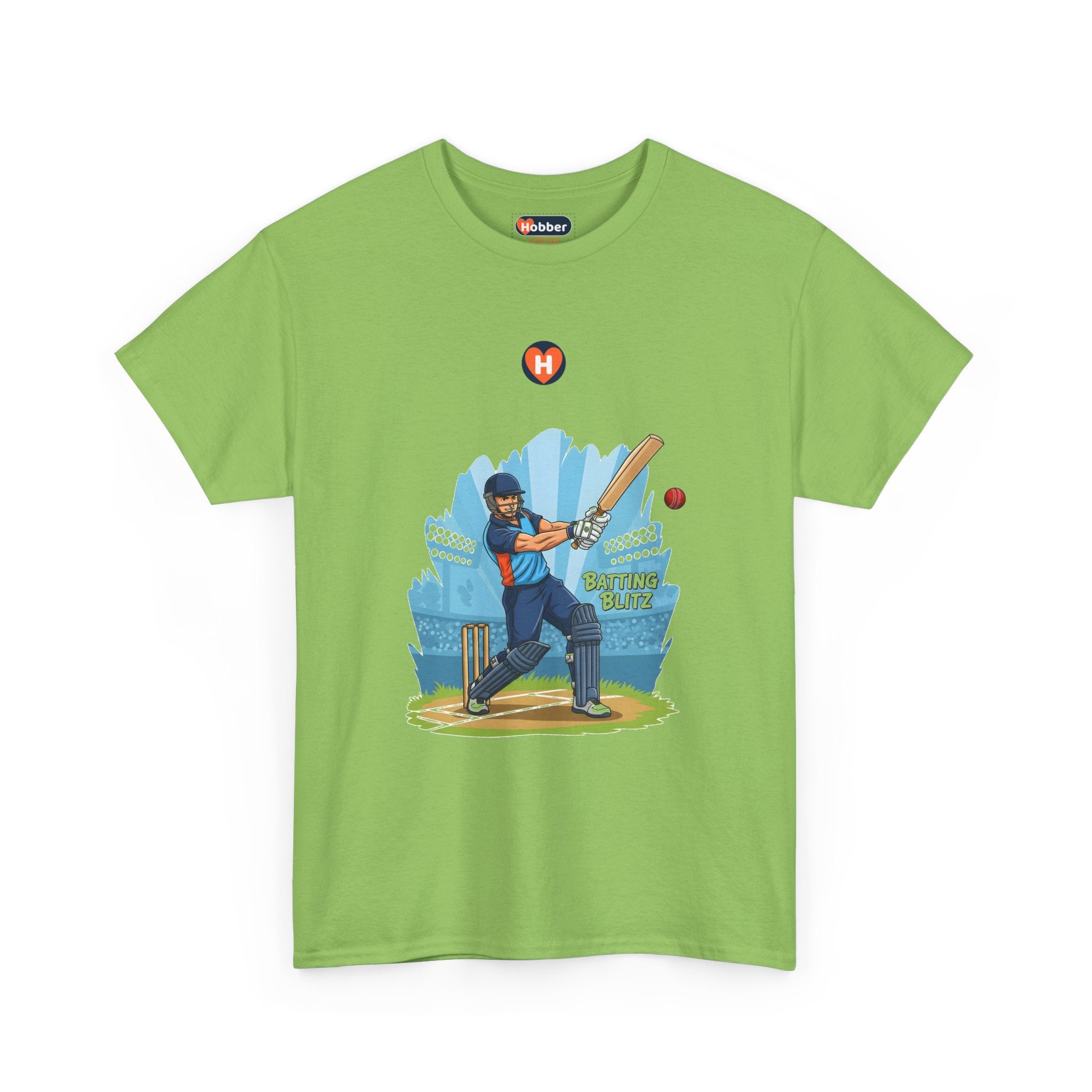 Hobber Mens Sports & Adventure T-Shirt, #25 Cricket