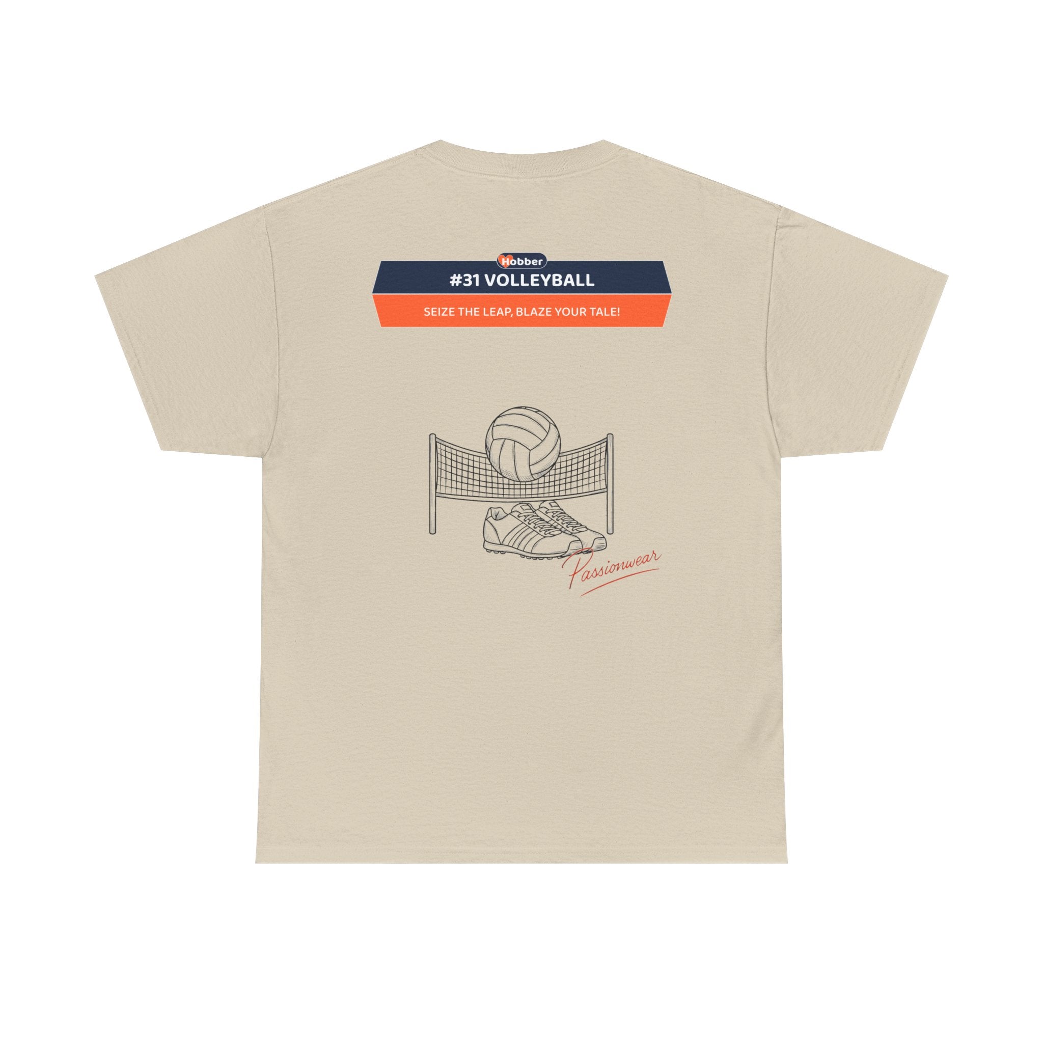 Hobber Unisex Sports & Adventure T-Shirt, #31 Volleyball