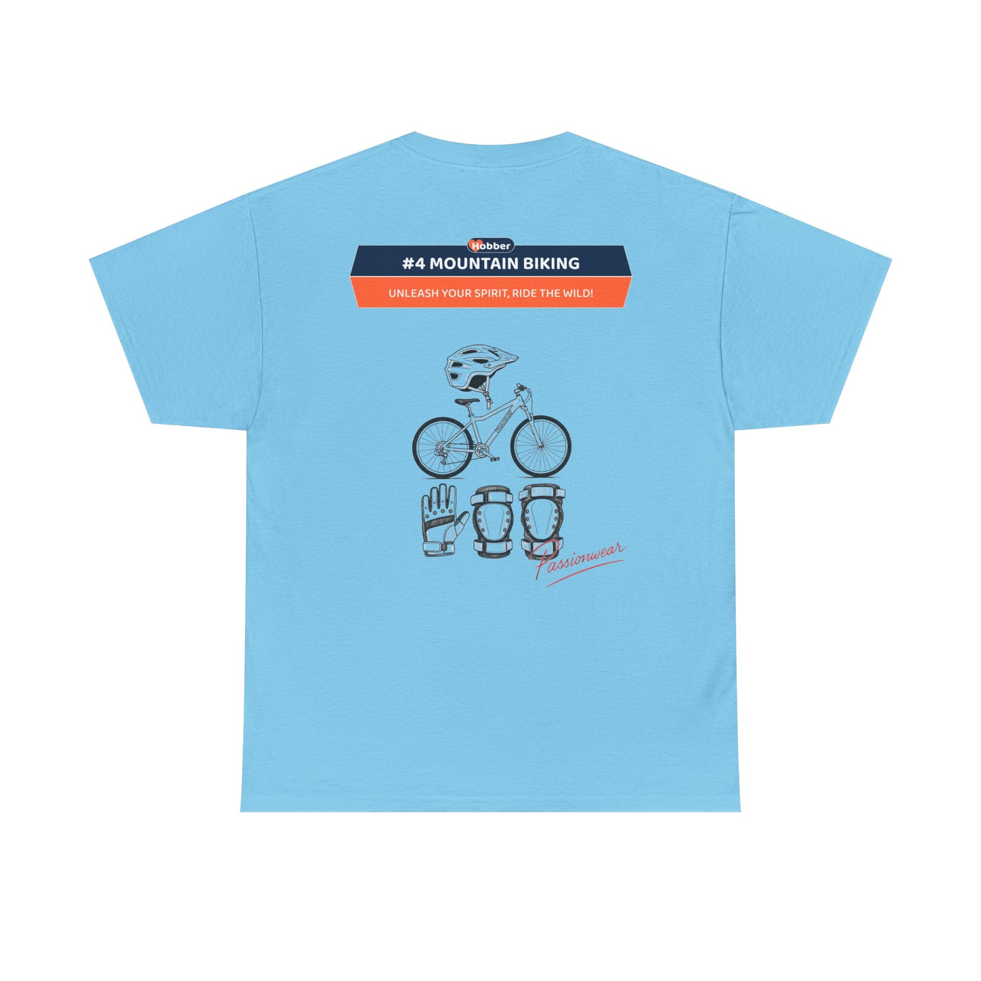 Hobber Mens Sports & Adventure T-Shirt, #4 Mountain biking