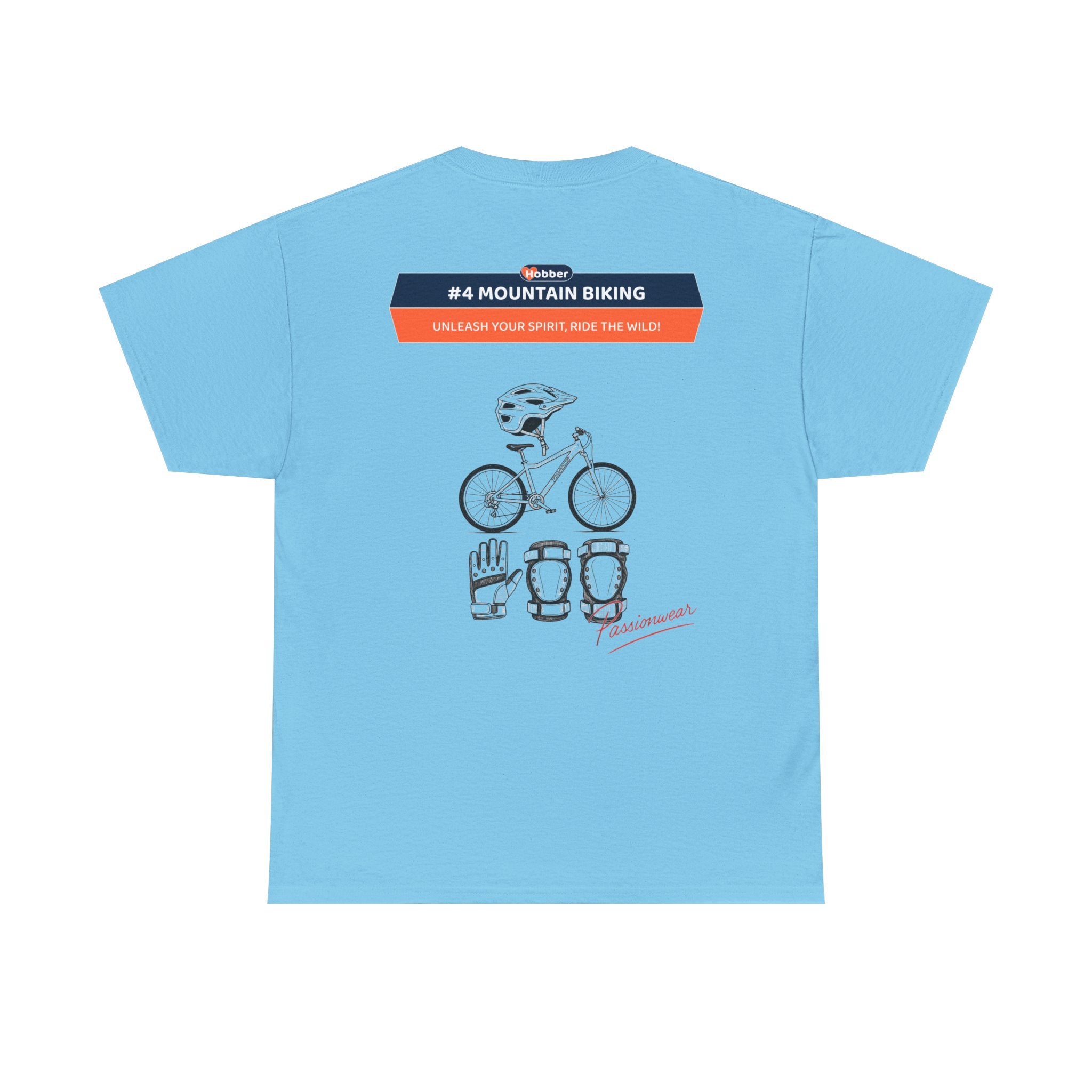 Hobber Mens Sports & Adventure T-Shirt, #4 Mountain biking