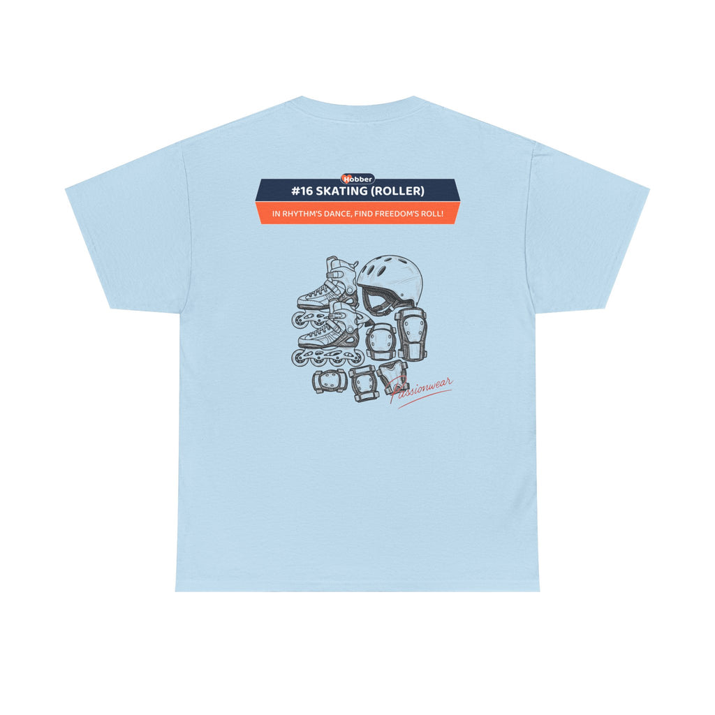 Hobber Unisex Sports & Adventure T-Shirt, #16 Skating (Roller)