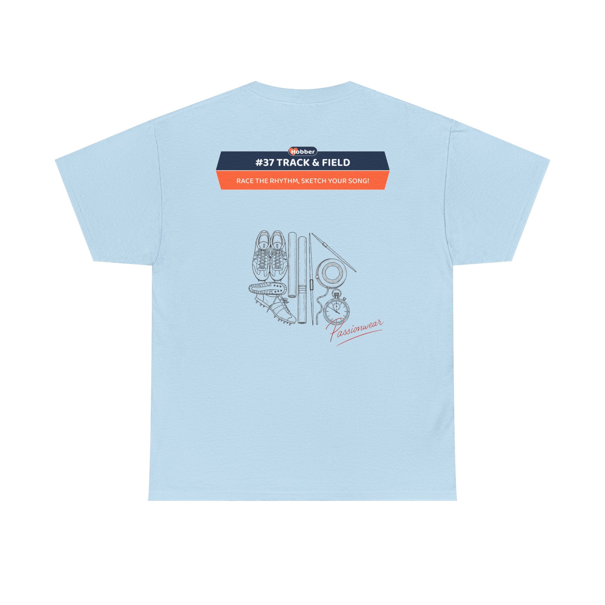 Hobber Mens Sports & Adventure T-Shirt, #37 Track & field