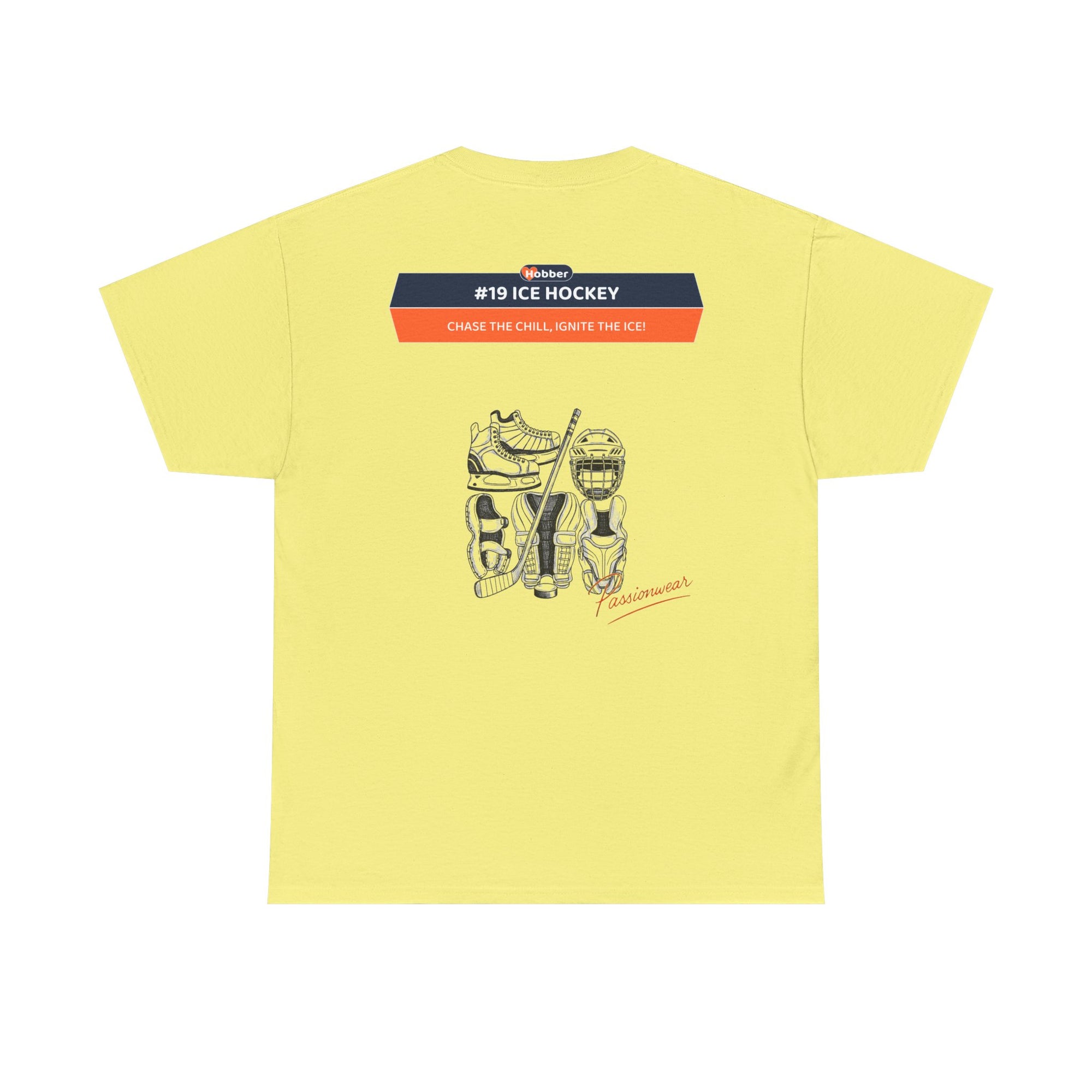 Hobber Mens Sports & Adventure T-Shirt, #19 Ice hockey