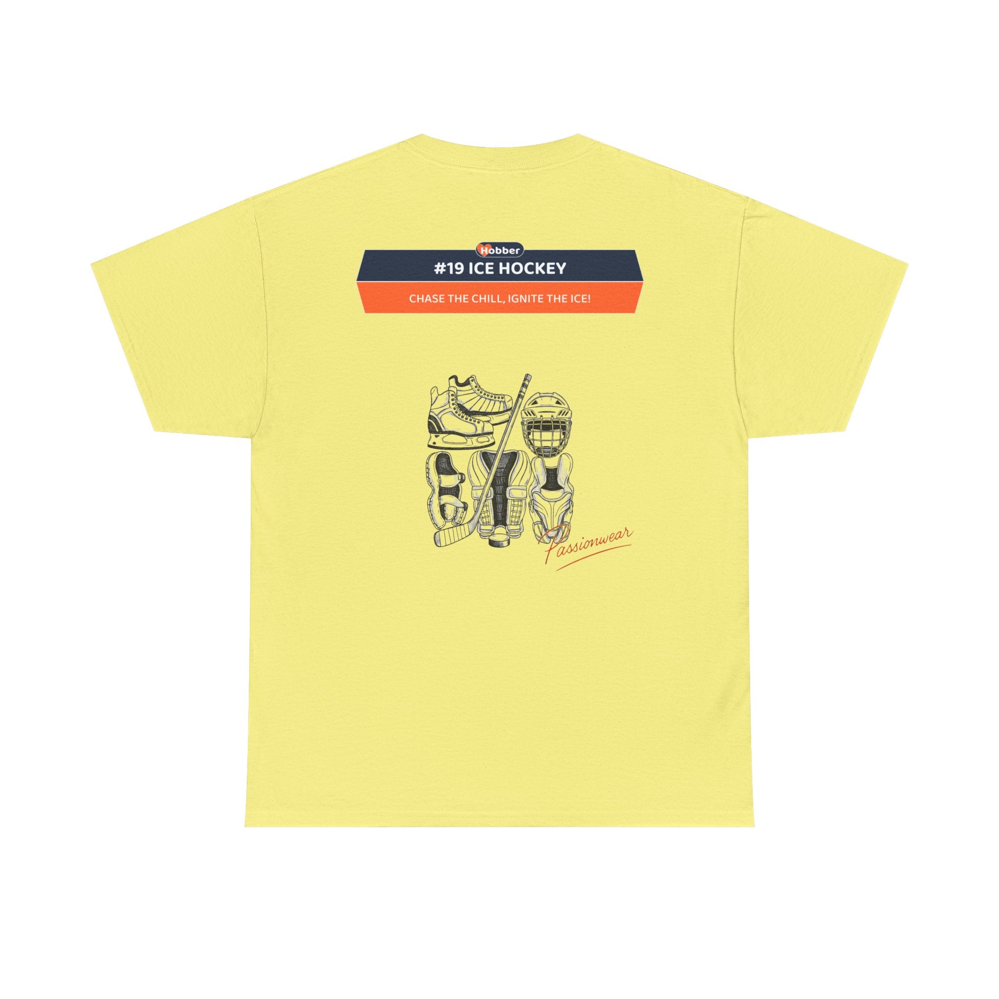 Hobber Mens Sports & Adventure T-Shirt, #19 Ice hockey