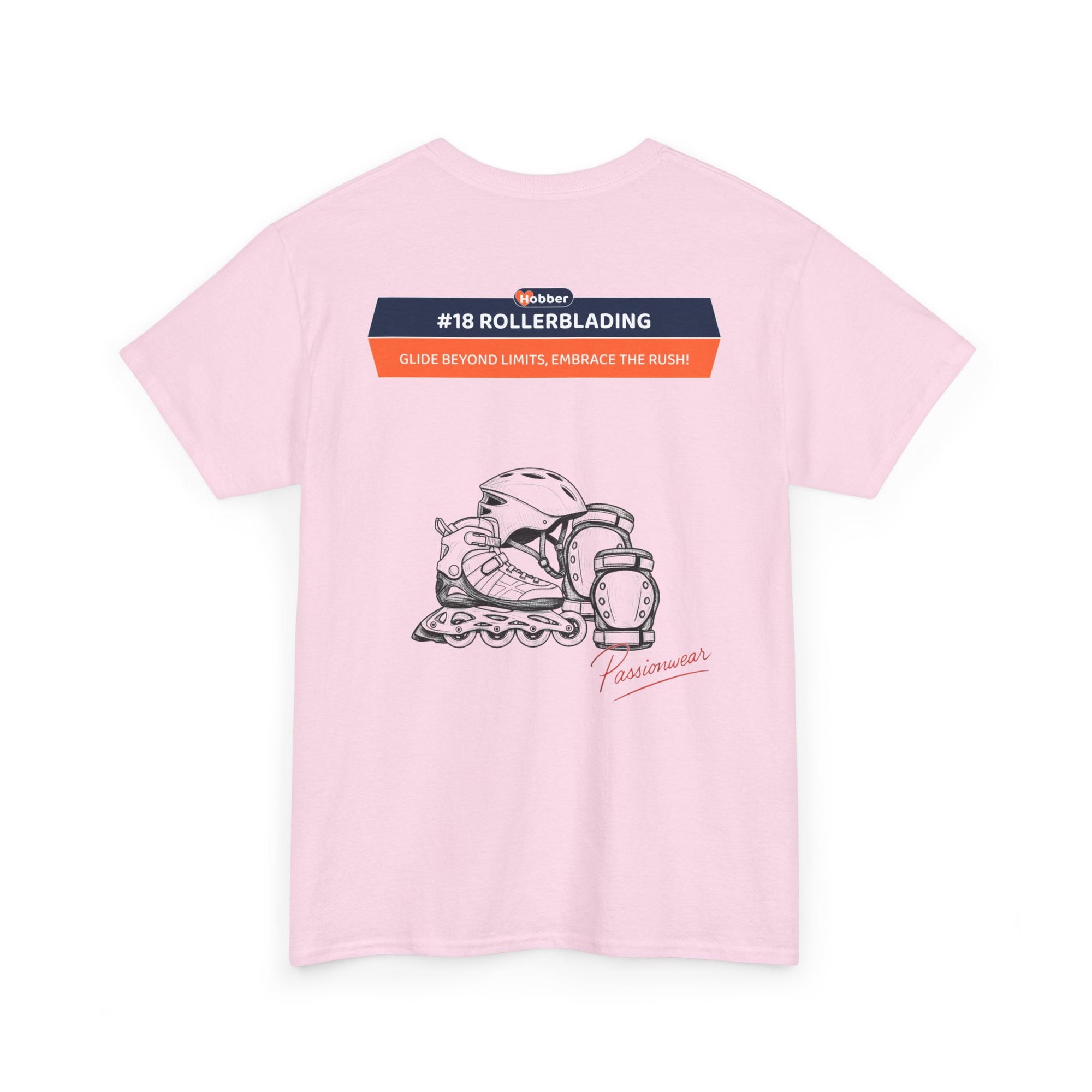 Hobber Unisex Sports & Adventure T-Shirt, #18 Rollerblading