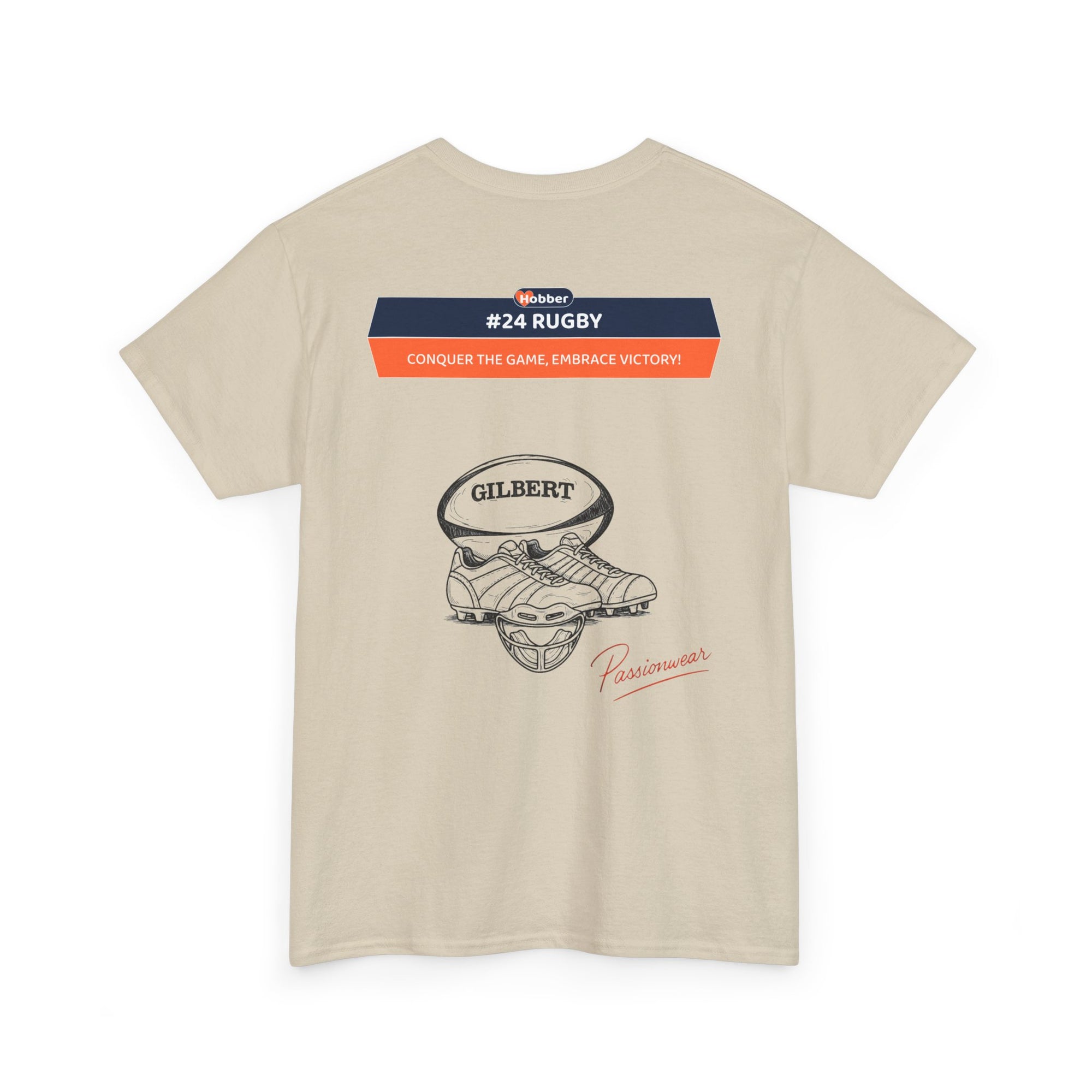 Hobber Mens Sports & Adventure T-Shirt, #24 Rugby