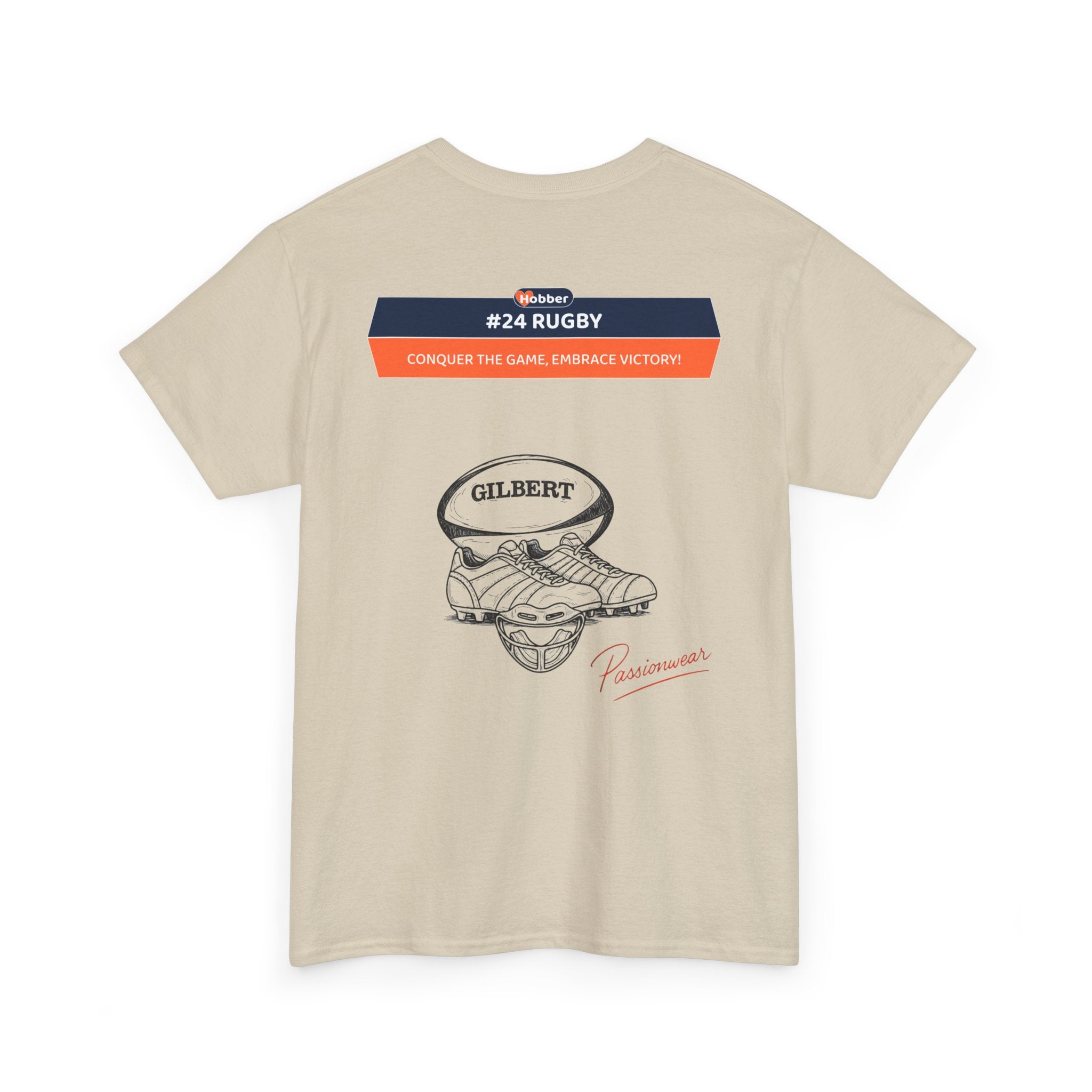 Hobber Mens Sports & Adventure T-Shirt, #24 Rugby