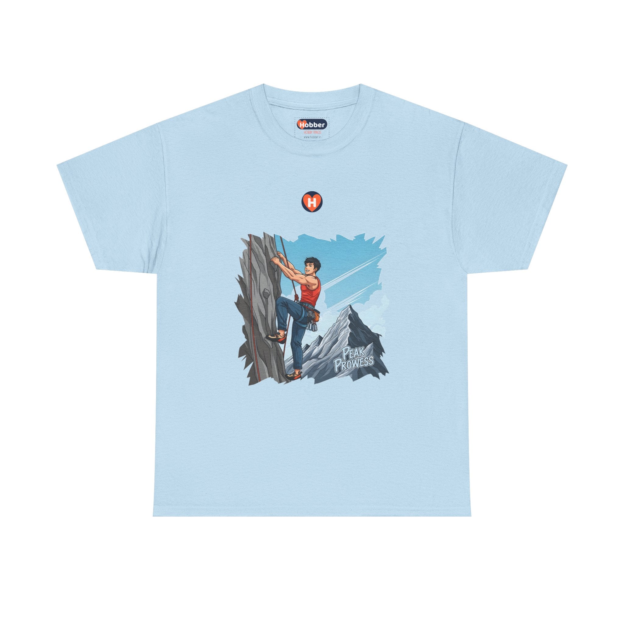 Hobber Mens Sports & Adventure T-Shirt, #43 Climbing (Rock)